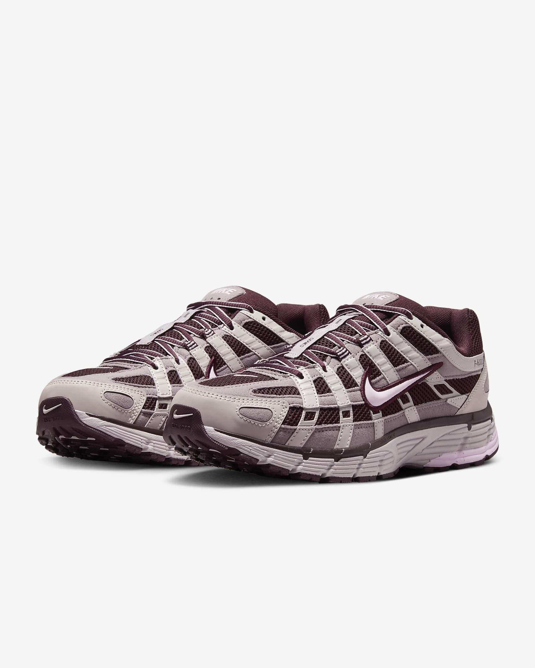 Dámské boty Nike P-6000 - Burgundy Crush/Taupe Grey/Platinum Violet/Pink Foam