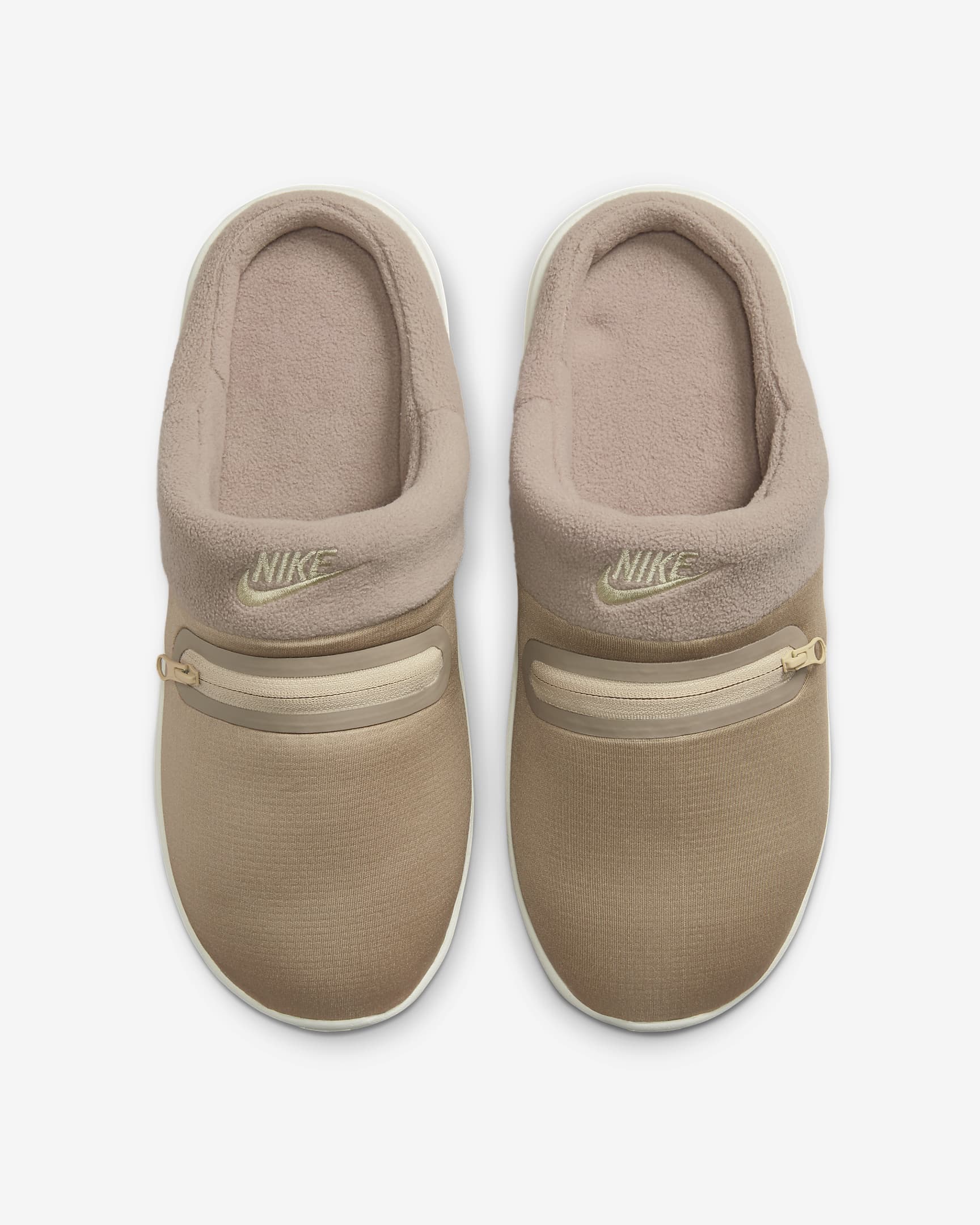 Nike Burrow Men's Slippers - Khaki/Moon Fossil/Phantom/Rattan