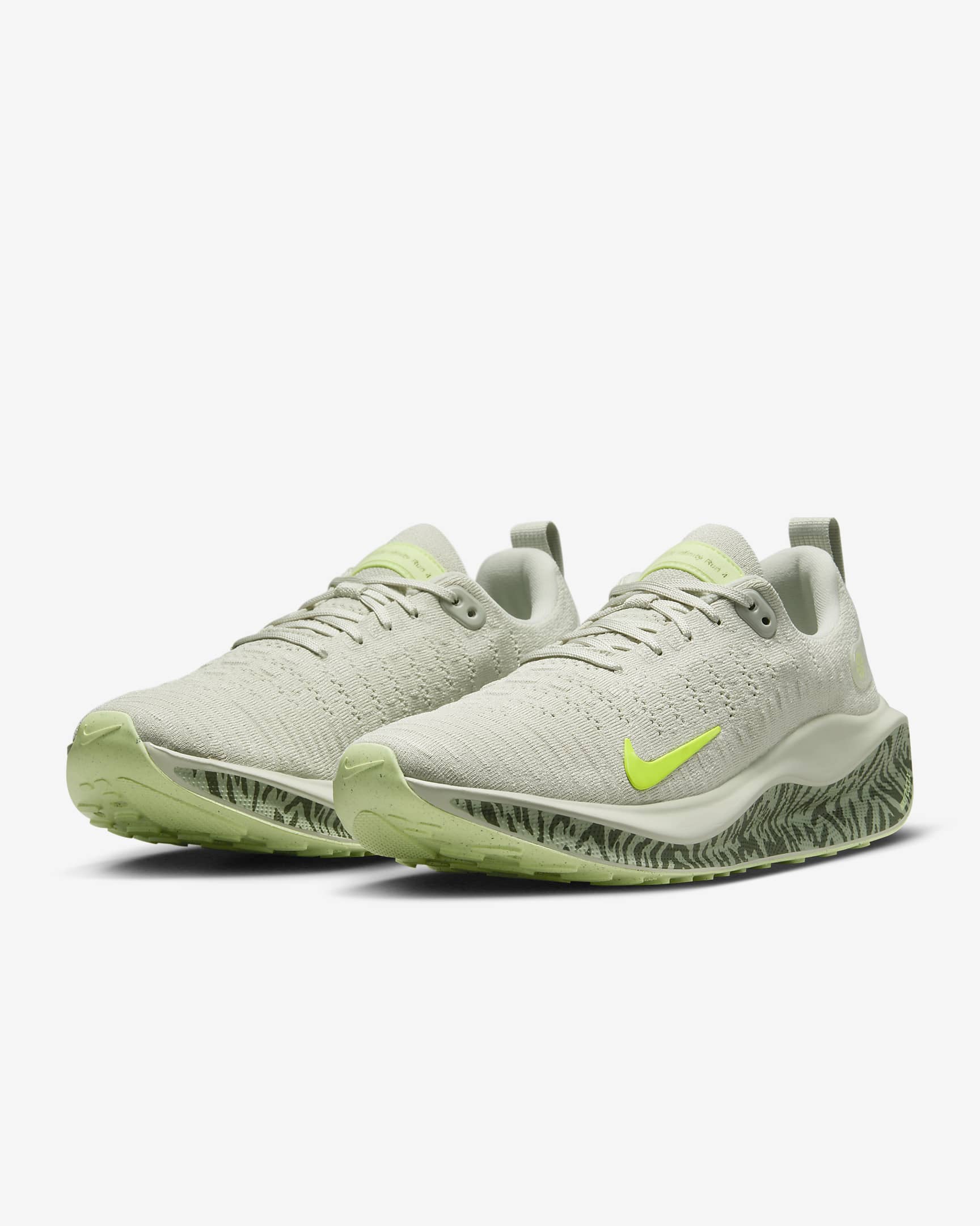 Tenis de correr en carretera para mujer Nike InfinityRN 4 Premium - Hueso claro/Voltio ligero/Caqui militar/Volt