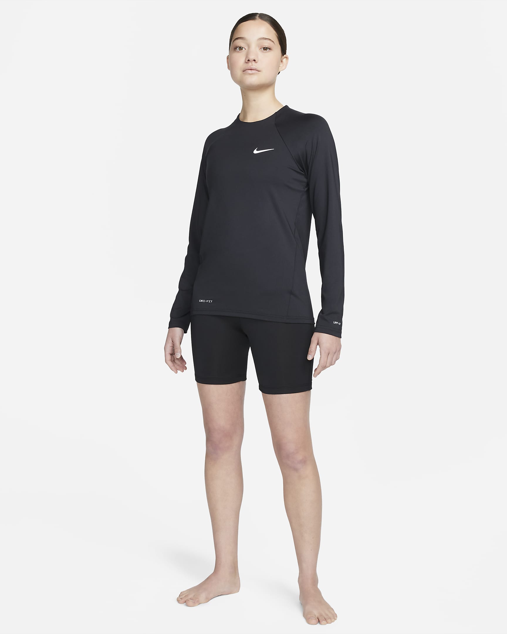 Nike Essential Women's Long-Sleeve Hydroguard Swim Shirt. Nike.com