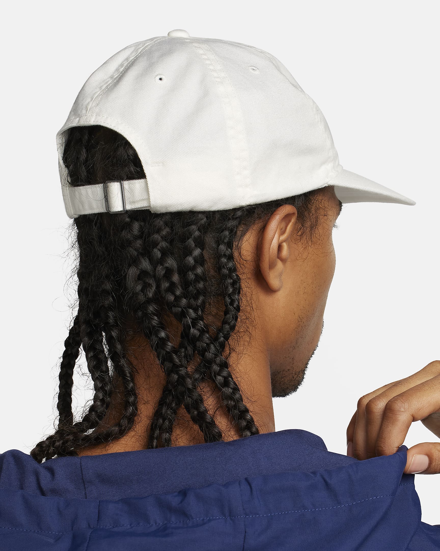 Nike Club Unstrukturierte Cap mit flachem Schirm - Sail/Sail