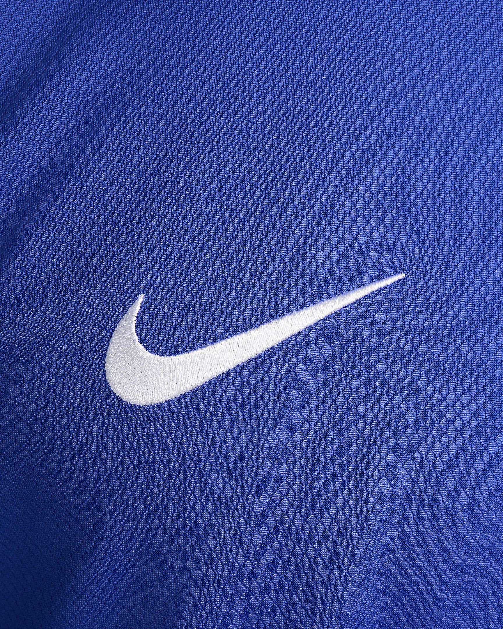 Replika pánského domácího fotbalového dresu Nike Dri-FIT FFF (ženský tým) Stadium 2024/25 - Bright Blue/University Red/Bílá