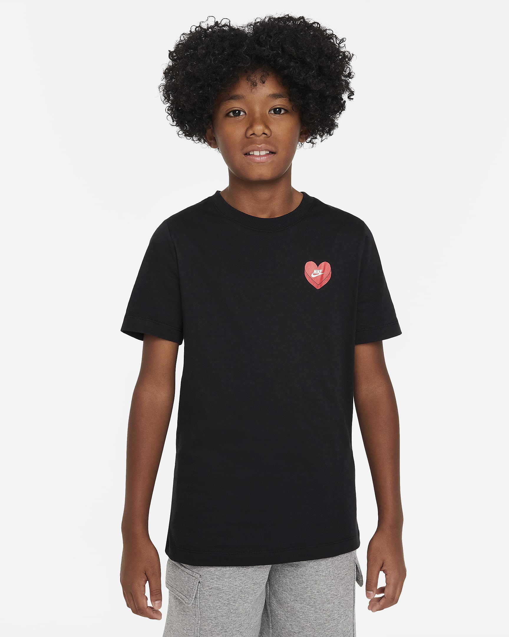 Nike Sportswear Older Kids' T-Shirt - Black