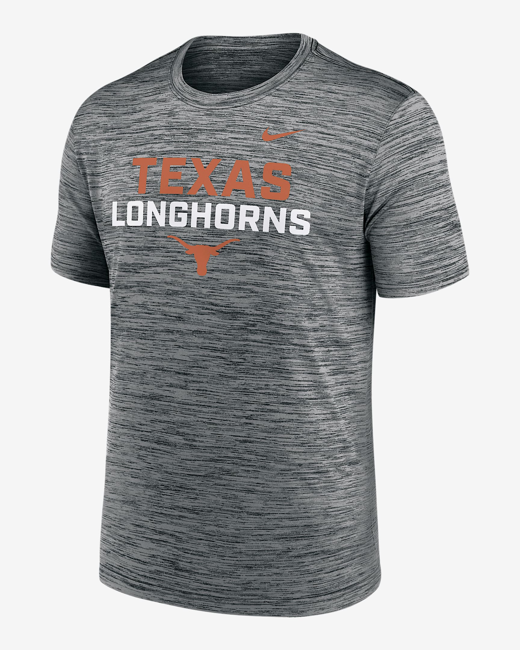 Texas Campus Center Stack Velocity Men's Nike Dri-FIT College T-Shirt - Anthracite