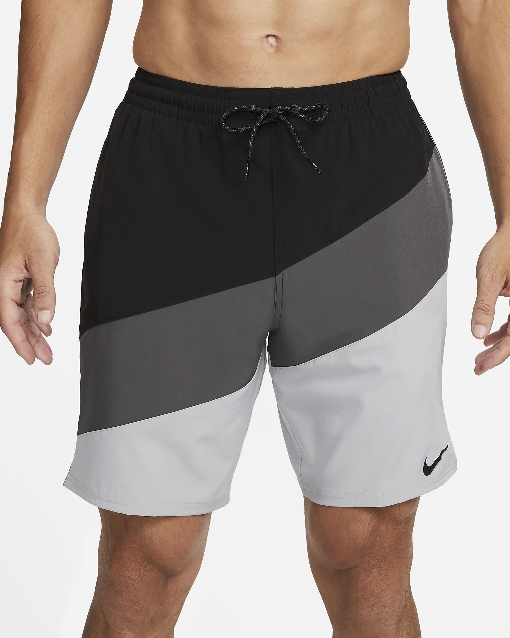 Shorts de vóleibol de 23 cm para hombre Nike Color Surge - Negro