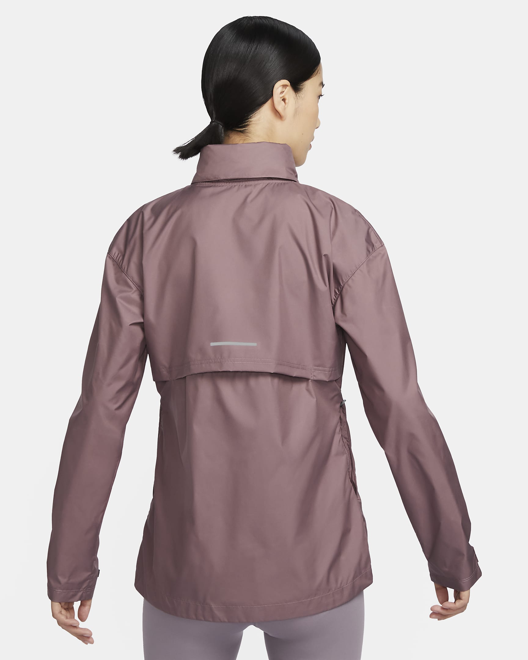 Nike Fast Repel Women's Running Jacket - Smokey Mauve/Black