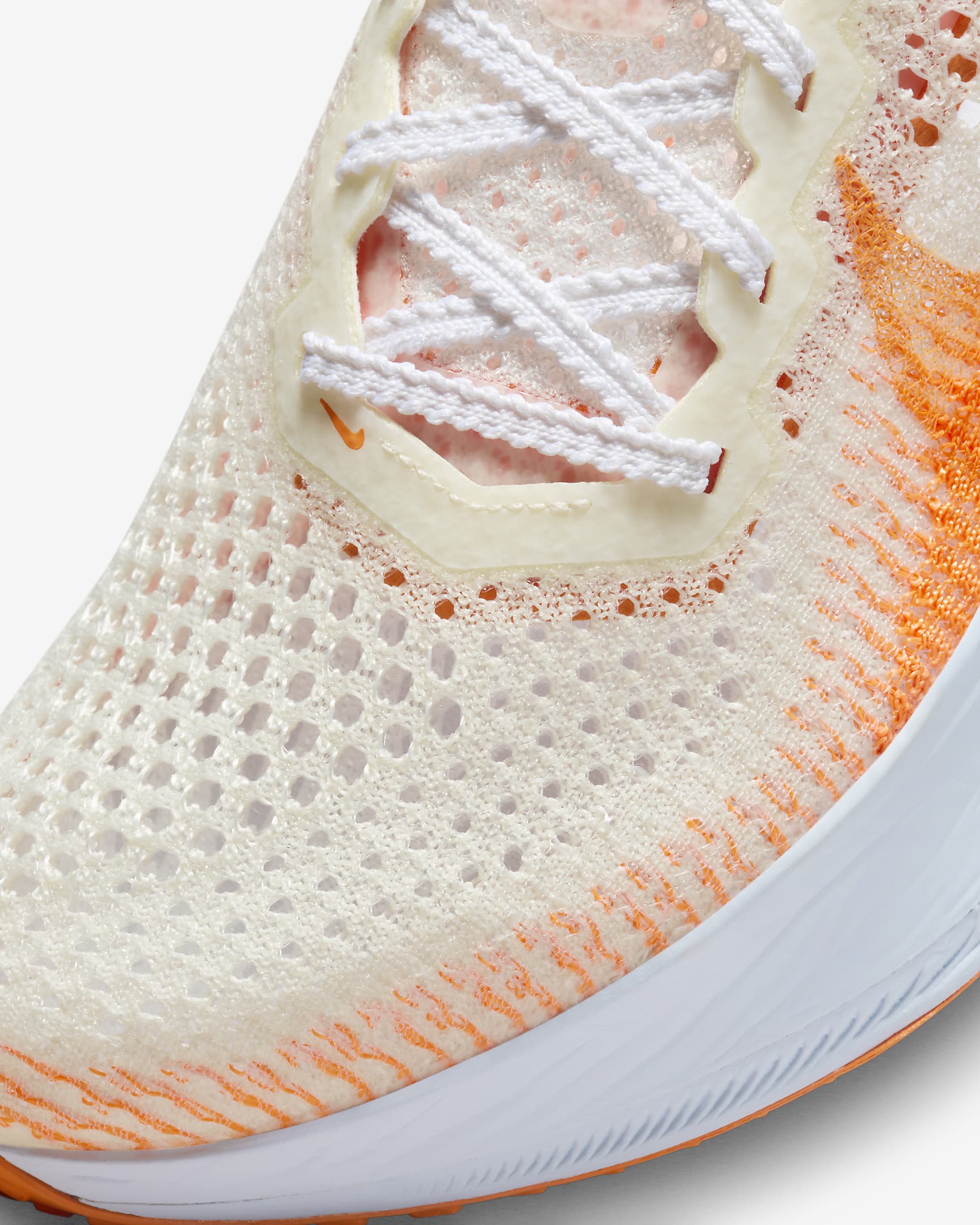 Nike Vaporfly 3 Women's Road Racing Shoes - Coconut Milk/Sail/Coconut Milk/Bright Mandarin