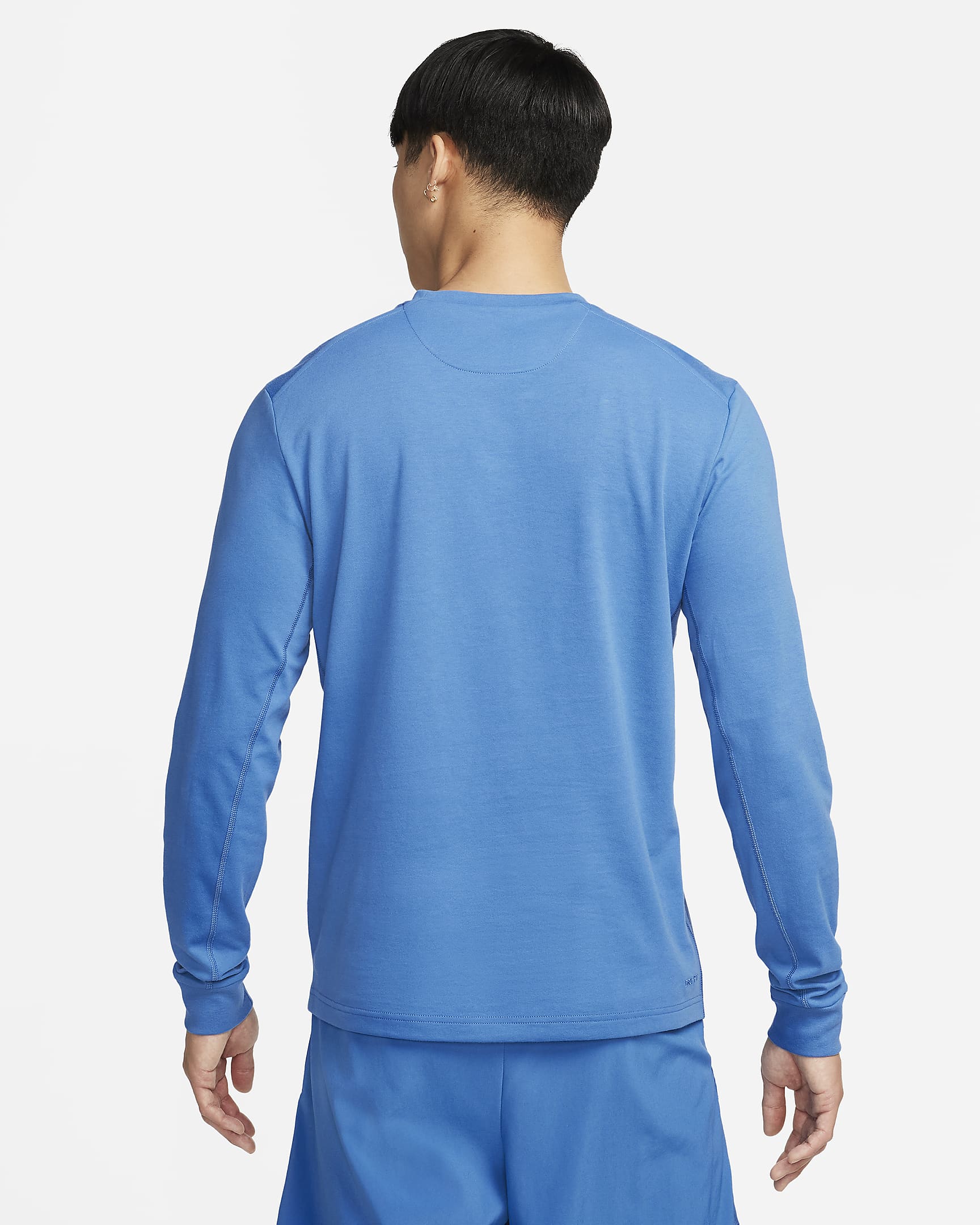 Playera de manga larga Dri-FIT versátil para hombre Nike Primary - Estrella azul/Estrella azul