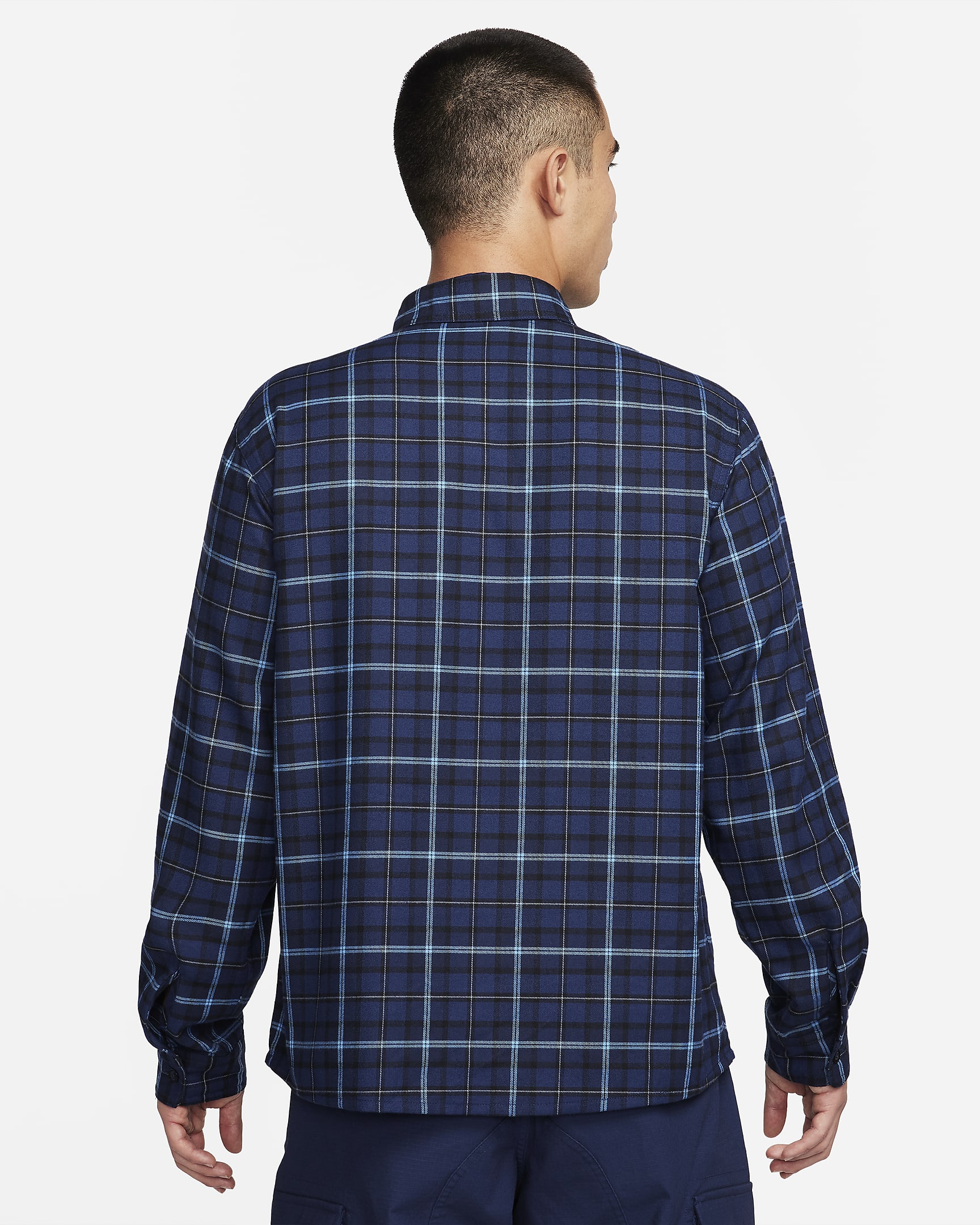 Nike SB LongSleeve Flannel Skate ButtonDown Shirt. Nike IN