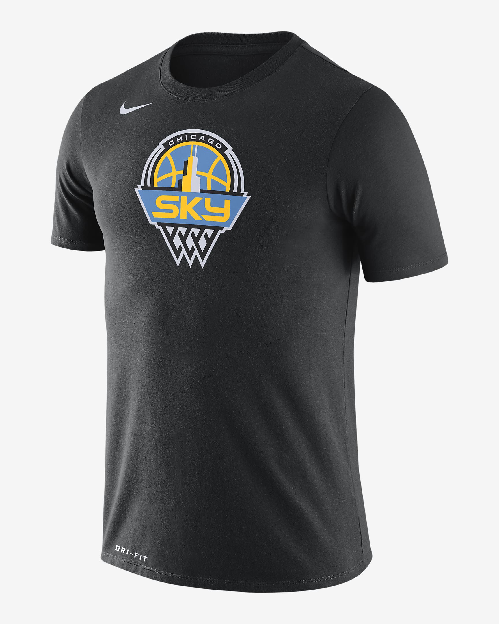 Playera Nike Dri-FIT de la WNBA Chicago Sky Logo. Nike.com