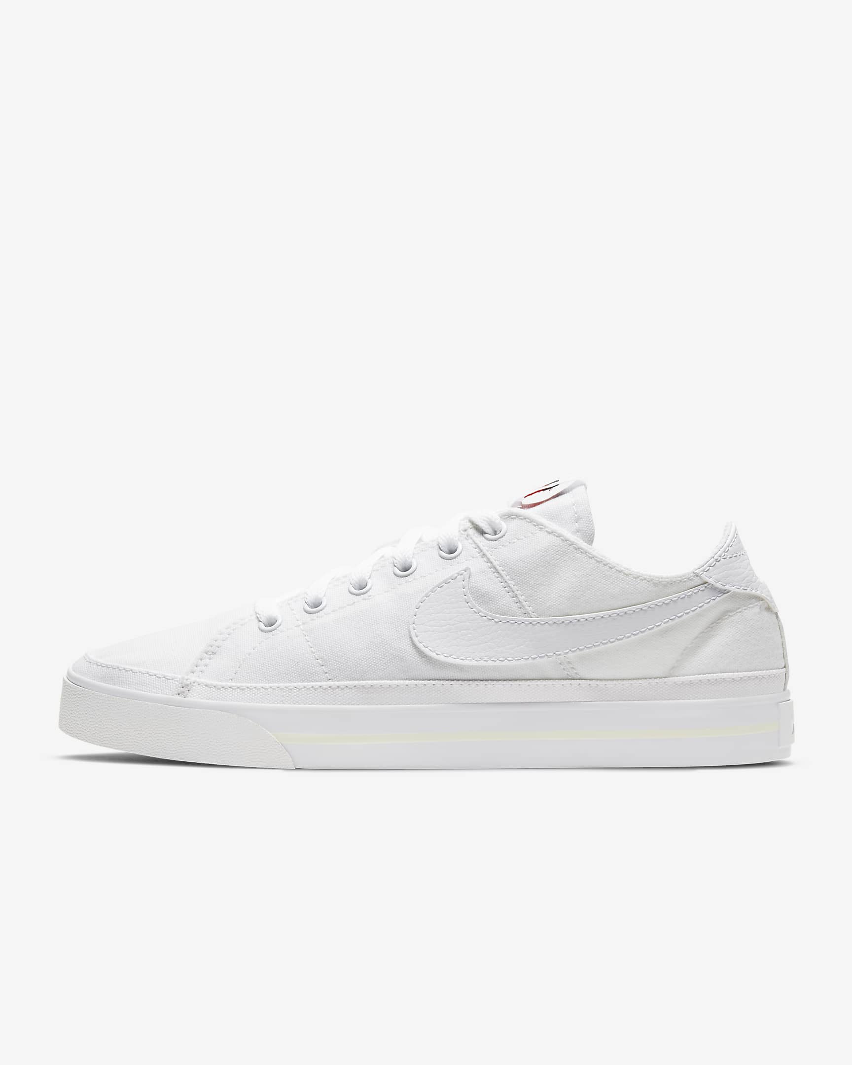 Nike Court Legacy Canvas 女鞋 - 白色/Summit White/白色