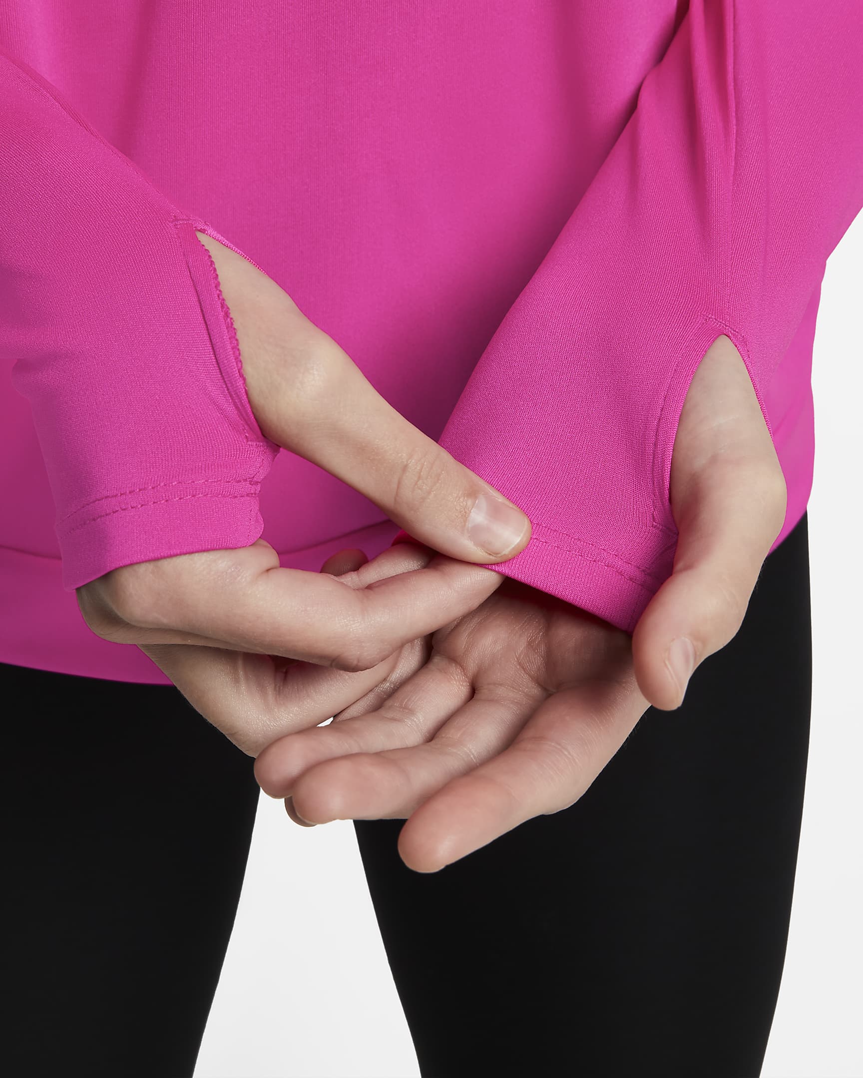 Nike DriFIT Swoosh Run Women's 1/4Zip Running Midlayer. Nike LU