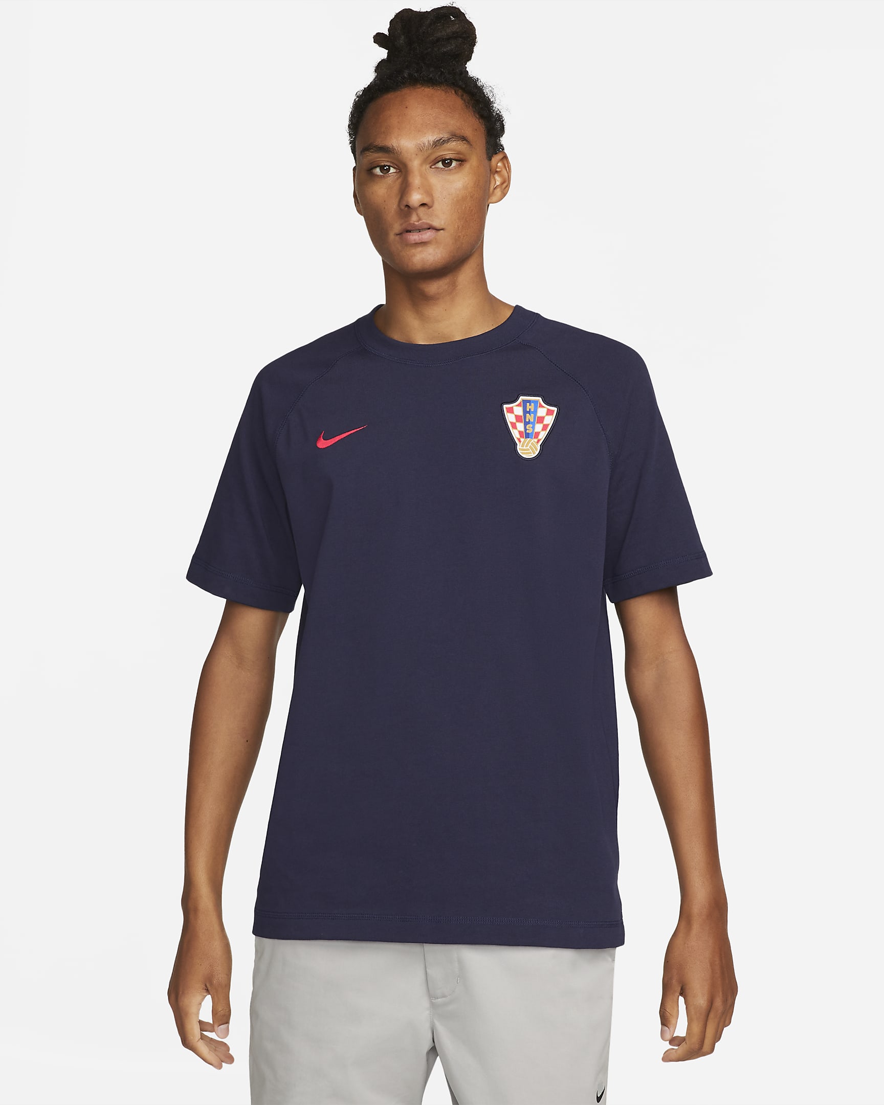 Croatia Men's Nike Football Top. Nike LU