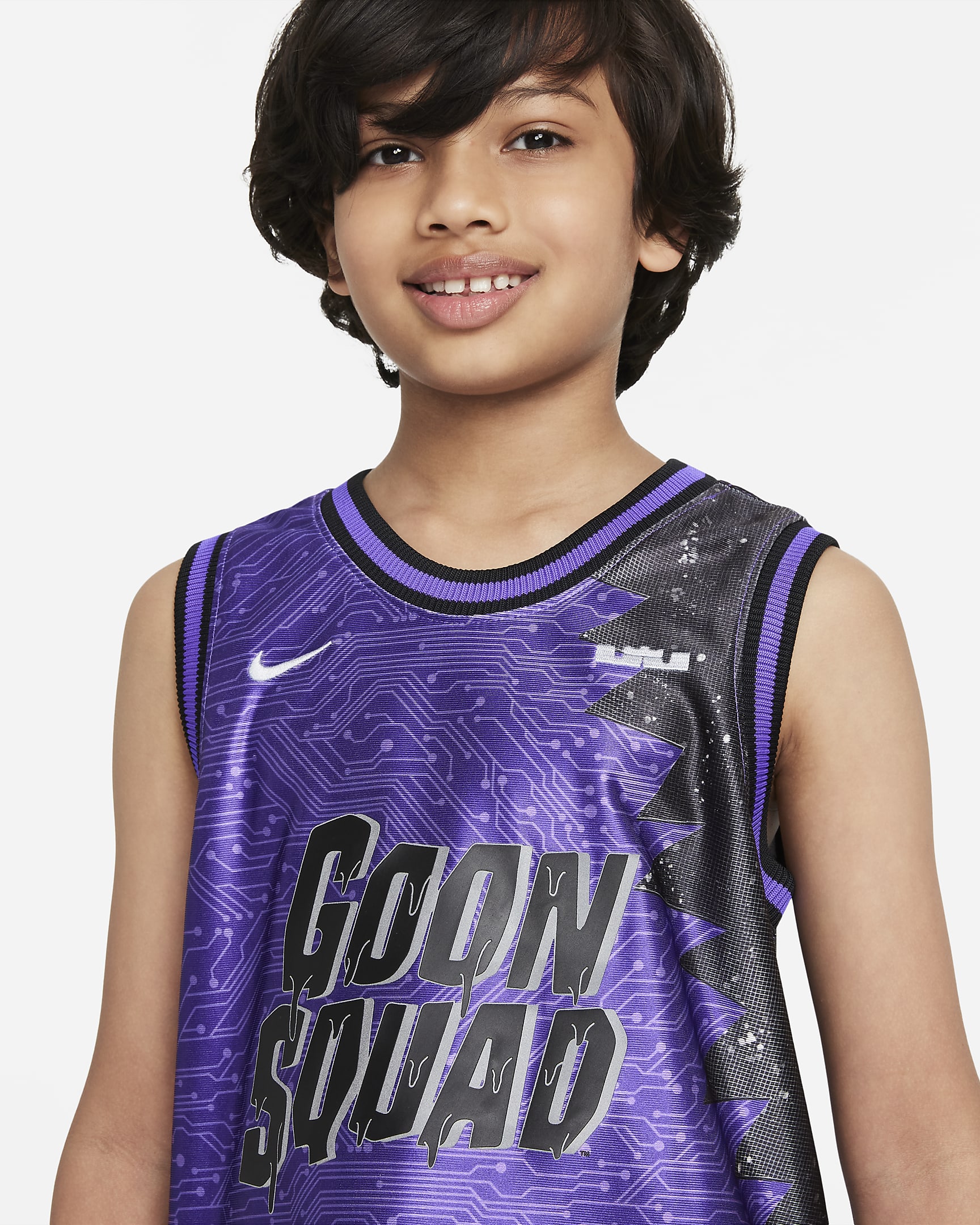 Nike Dri-FIT x Space Jam: A New Legacy Big Kids' Basketball Jersey ...