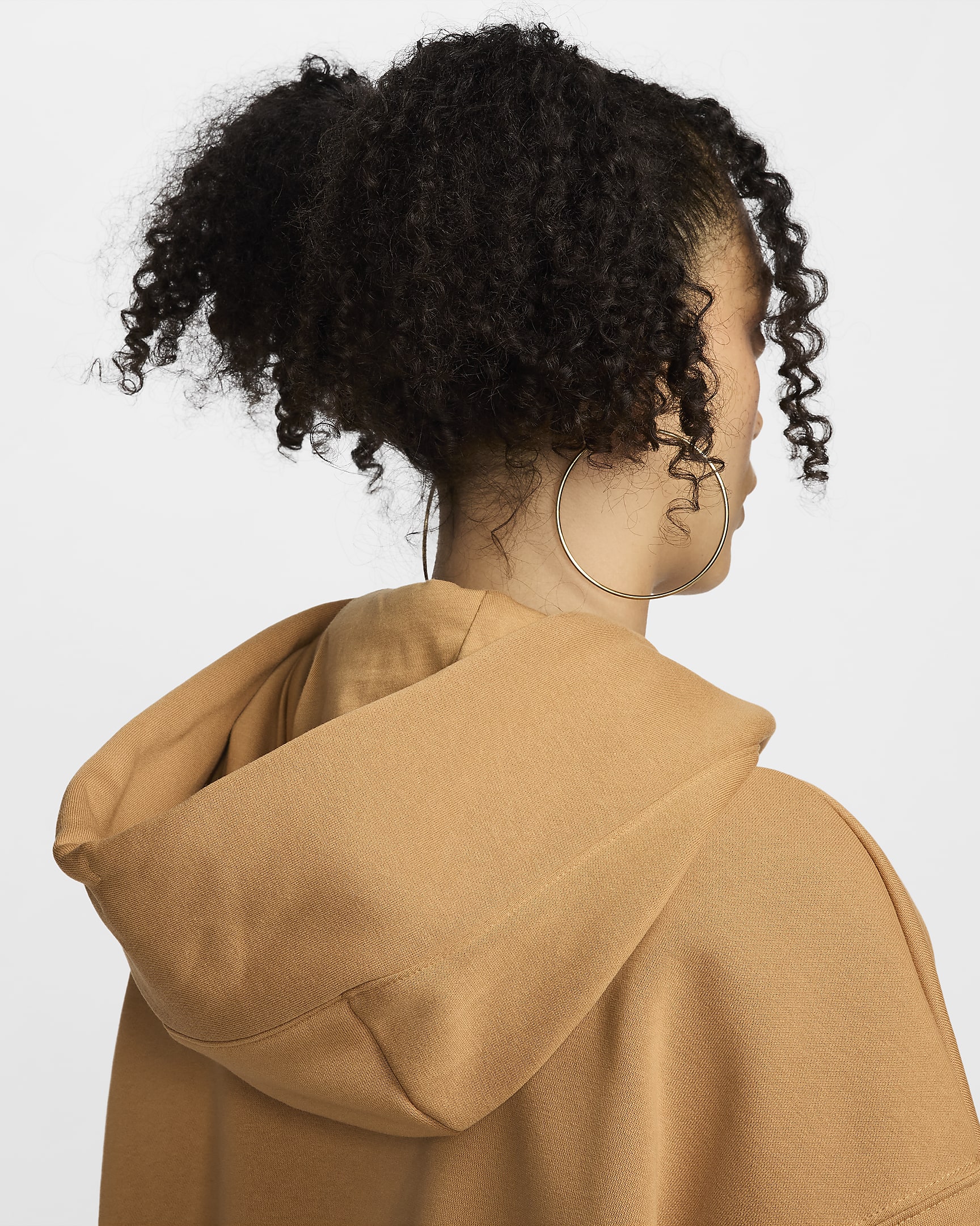 Nike Sportswear Phoenix Fleece Women's Oversized Pullover Hoodie - Flax/Sail