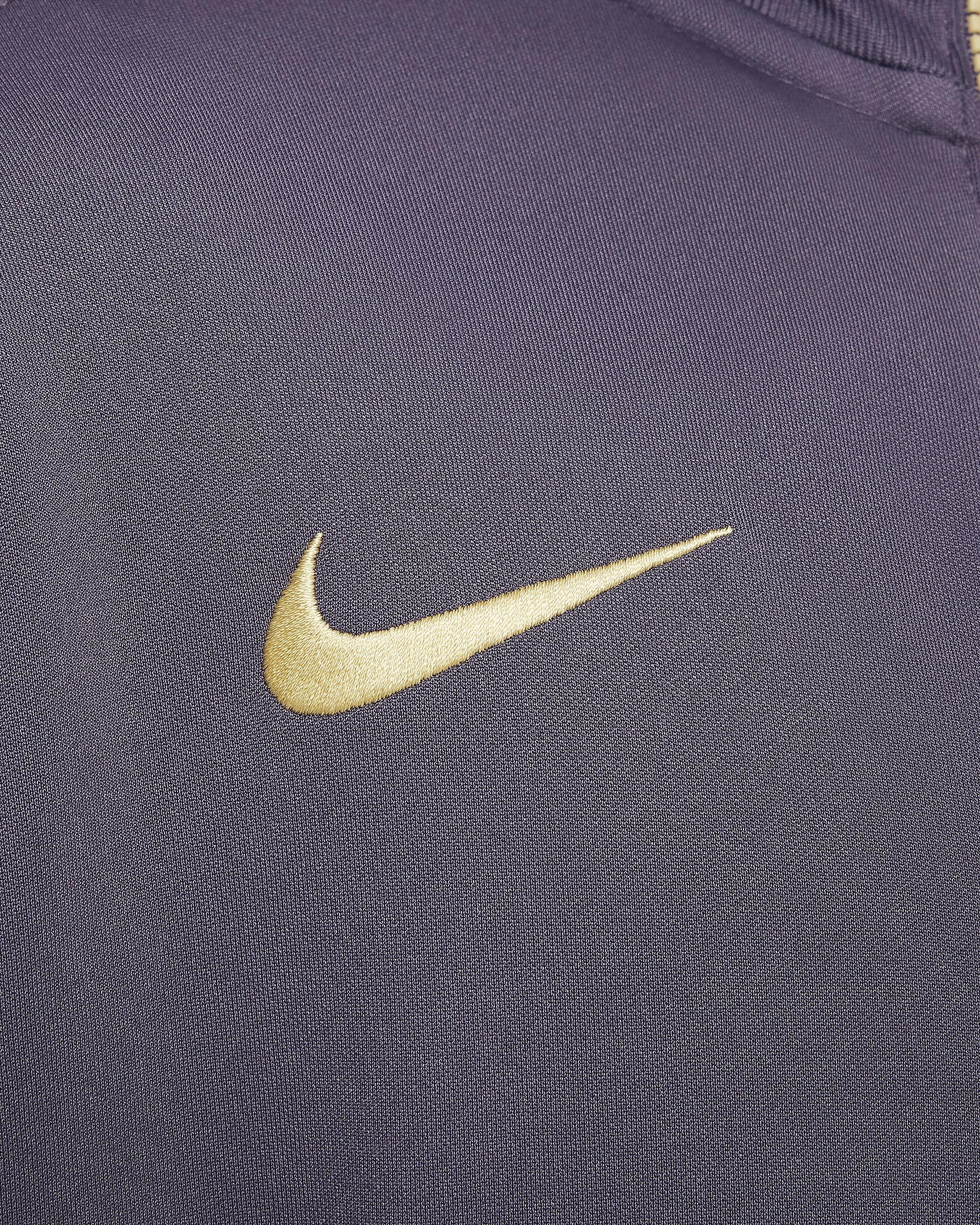 Przedmeczowa bluza piłkarska dla dużych dzieci Nike Dri-FIT Anglia Academy Pro (wersja wyjazdowa) - Dark Raisin/Purple Ink/Sesame