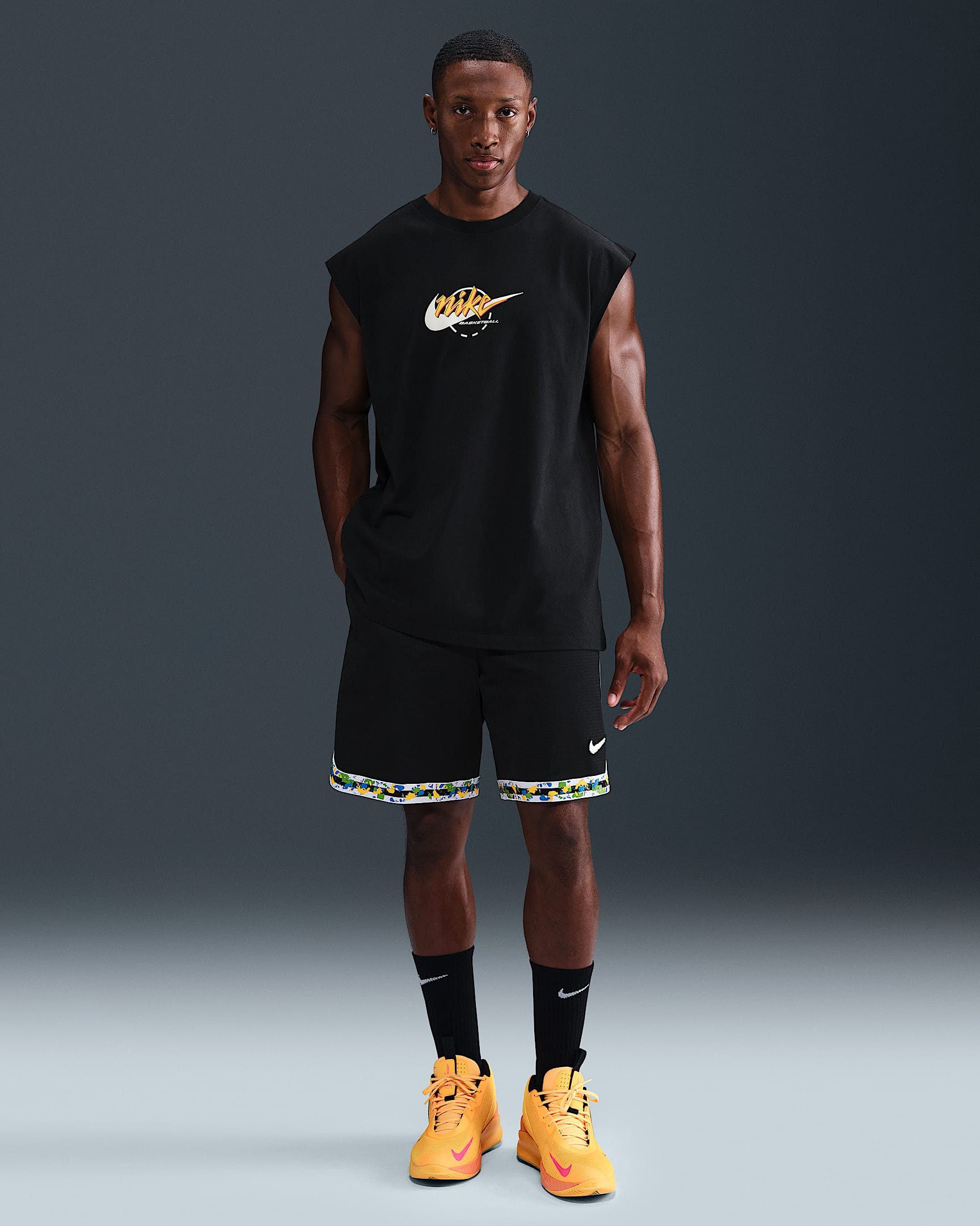 Short de basket 20 cm Dri-FIT Nike DNA pour homme - Noir