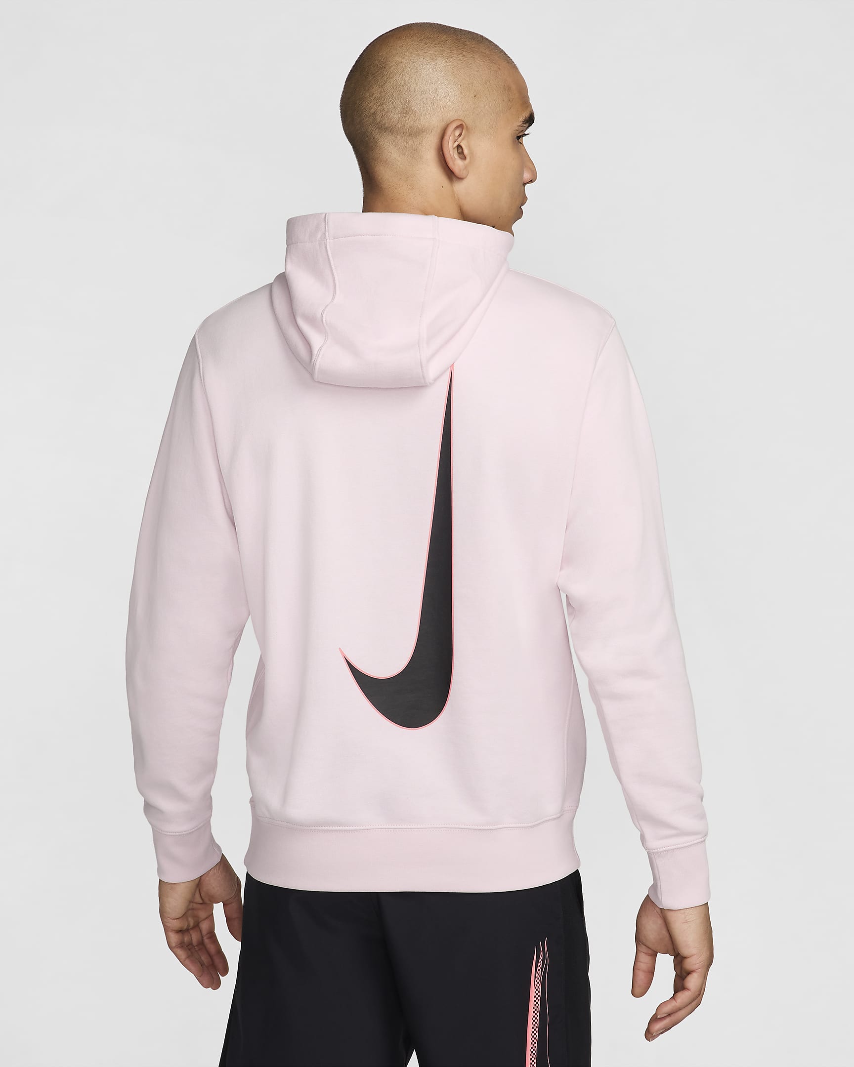 Nike Club Men's Pullover French Terry Soccer Hoodie.