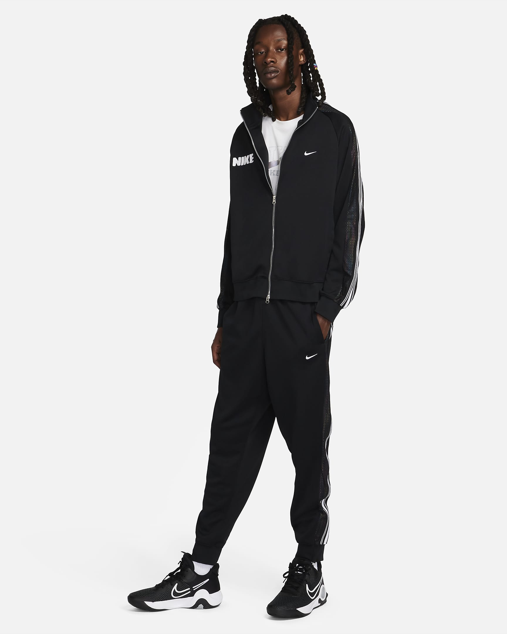 Lyle & Scott Herren Windjacke - Sportliche Funktionsjacke Mit Reißverschluss In Jet Black