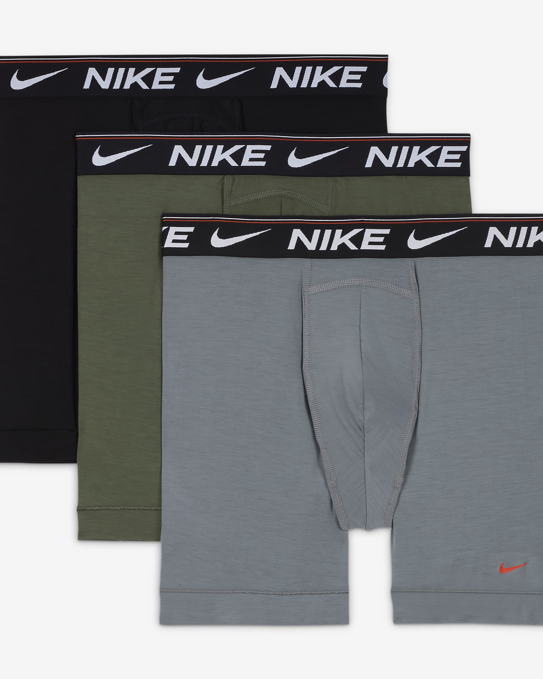 Nike Ultra Comfort Men's Dri-FIT Long Boxer Brief (3-Pack). Nike.com