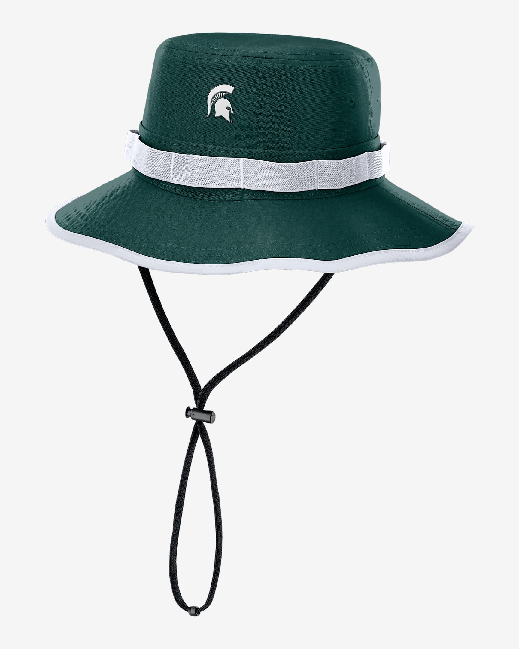Michigan State Sideline Apex Gameday Boonie Men's Nike Dri-FIT College Bucket Hat - Green