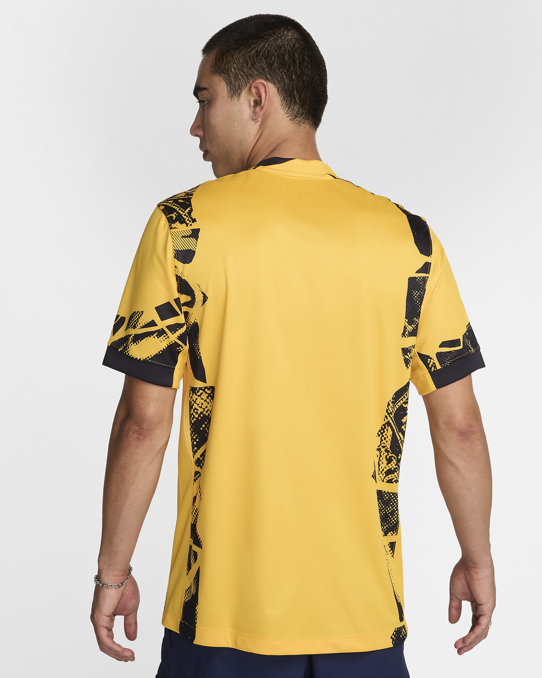 Tercera equipación Stadium Inter de Milán 2024/25 Camiseta de fútbol Replica Nike Dri-FIT - Hombre - University Gold/Blackened Blue/University Gold/Lyon Blue