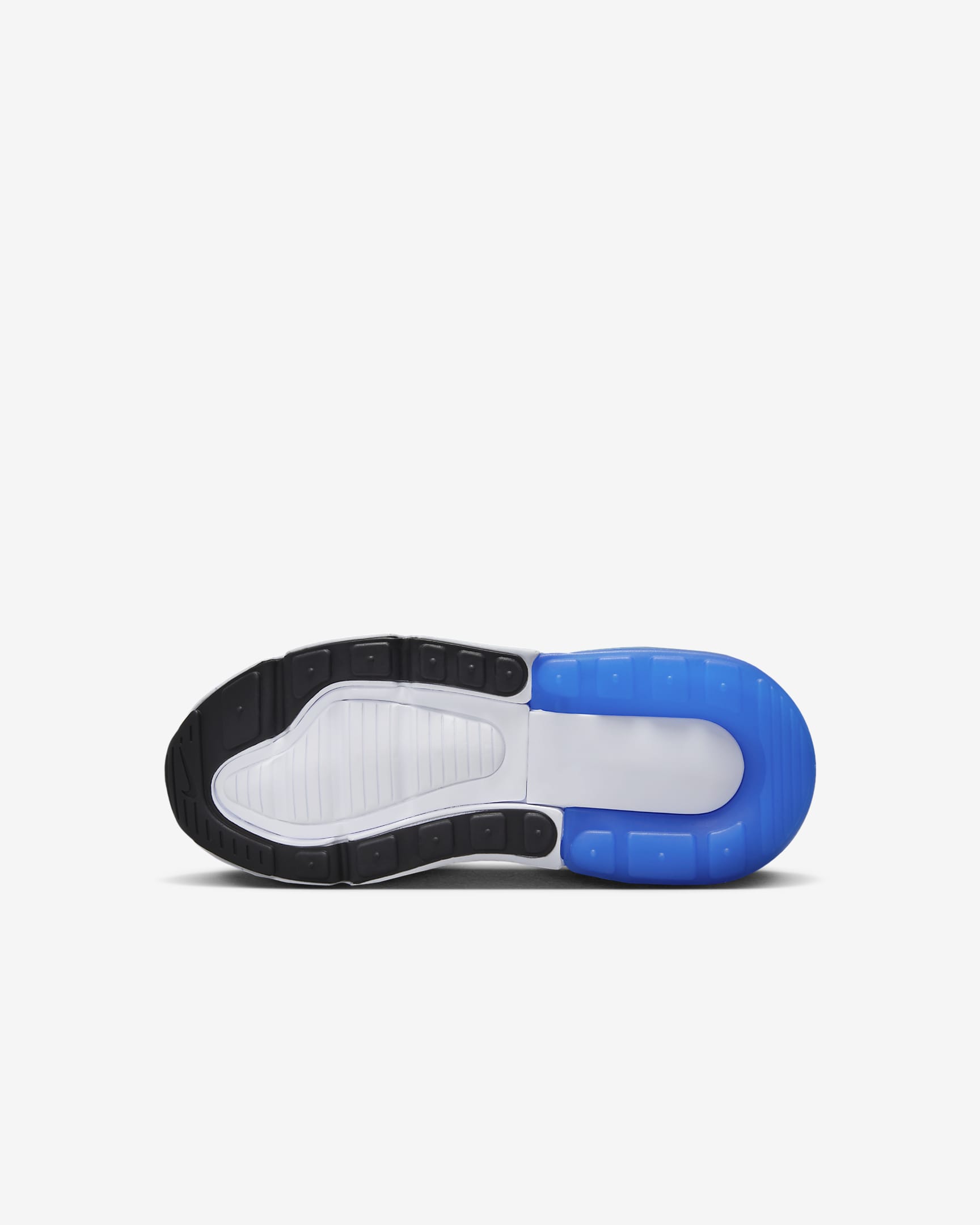 Nike Air Max 270 Little Kids' Shoe - Anthracite/Black/White/Light Photo Blue