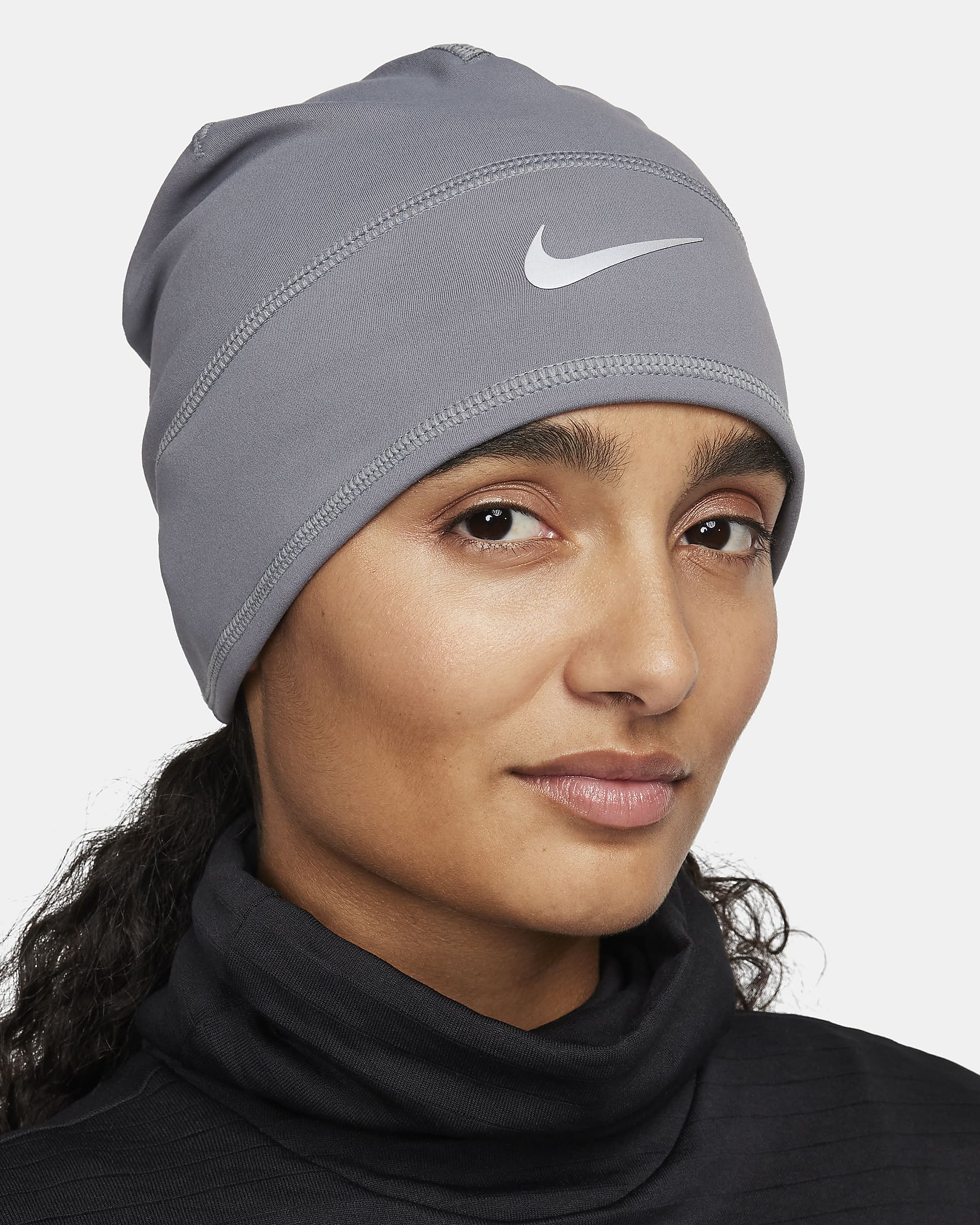 Gorro sin dobladillo Nike Dri-FIT Terra - Gris humo