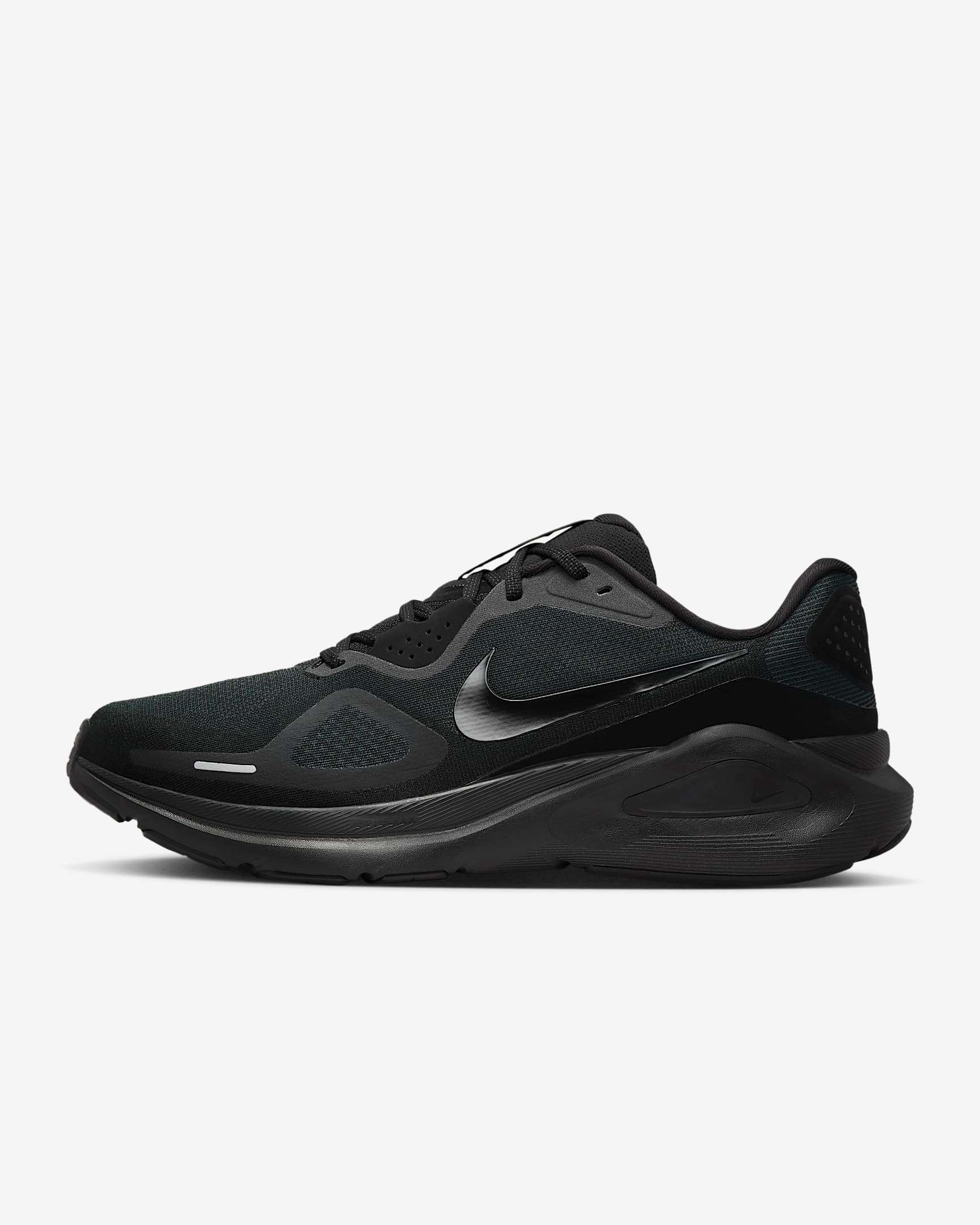 Nike Structure 26 Men's Road Running Shoes - Black/Iron Grey/Black
