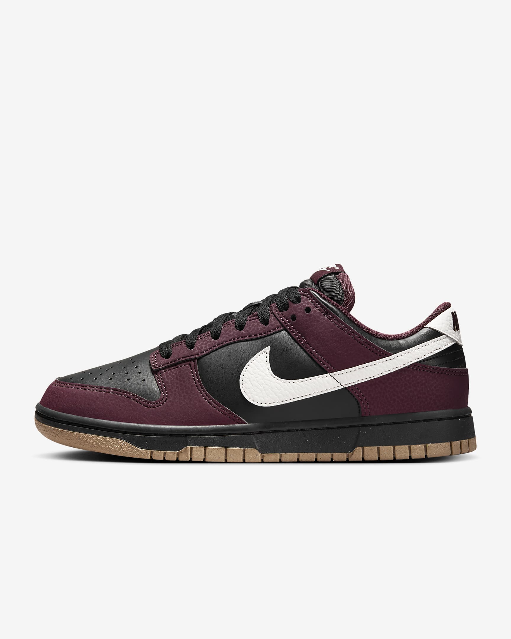 Nike Dunk Low Next Nature Schuh (Damen) - Burgundy Crush/Schwarz/Khaki/Phantom