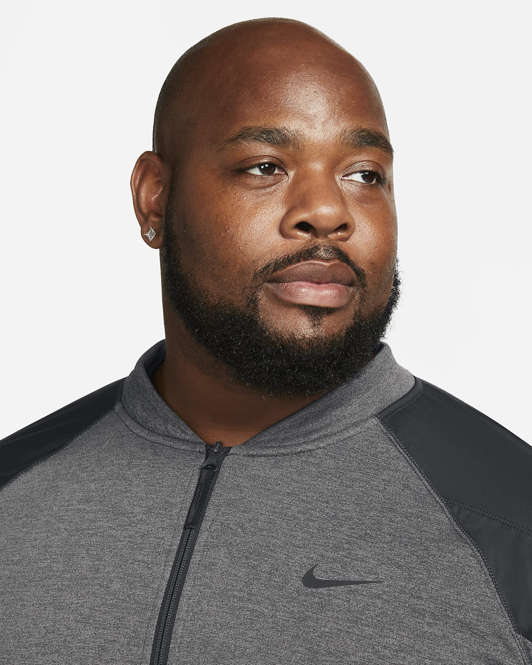 Nike ThermaFIT Men's Training FullZip Bomber Jacket. Nike BE