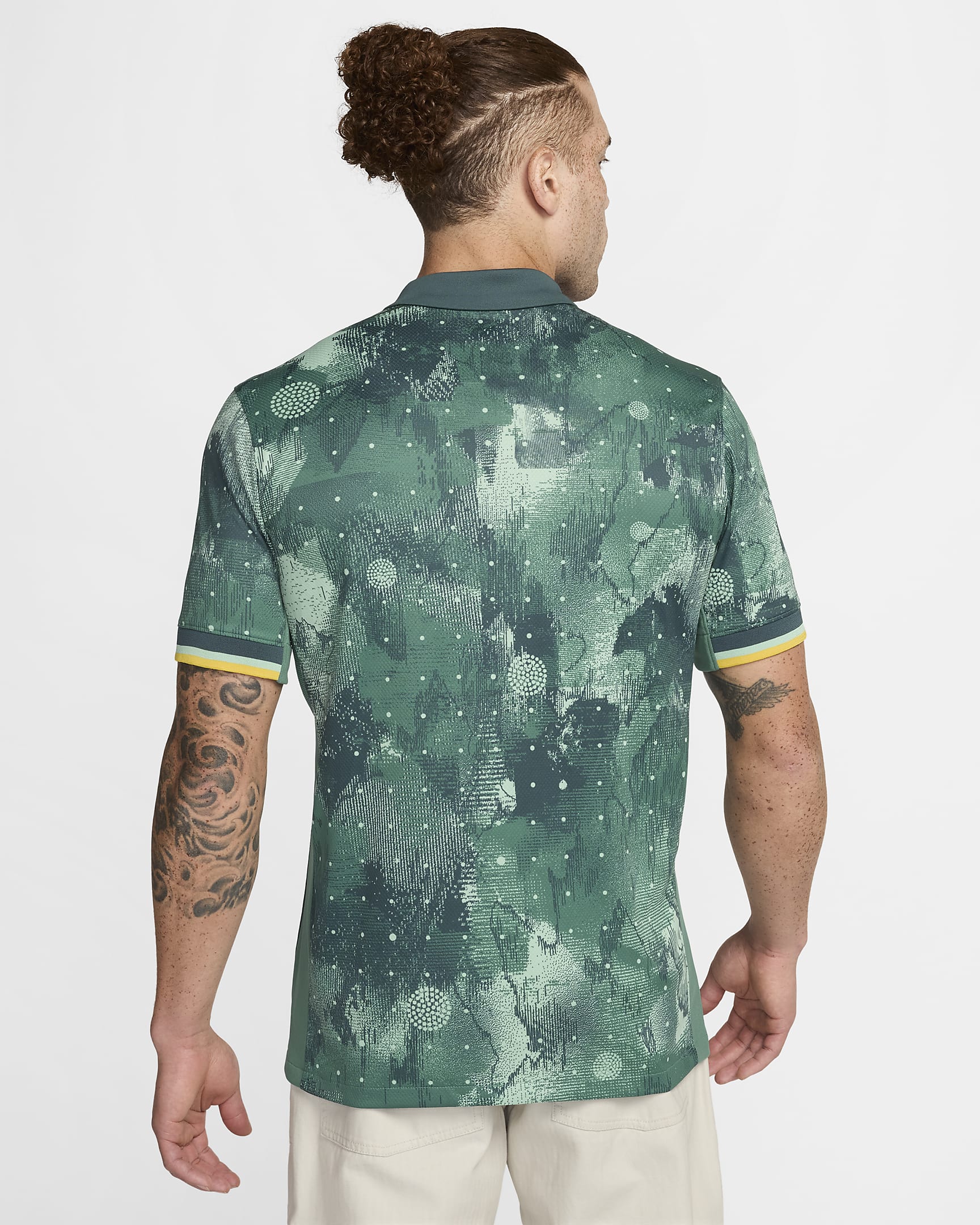 Tottenham Hotspur 2024/25 Stadium Third Men's Nike Dri-FIT Football Replica Shirt - Enamel Green/Bicoastal/White