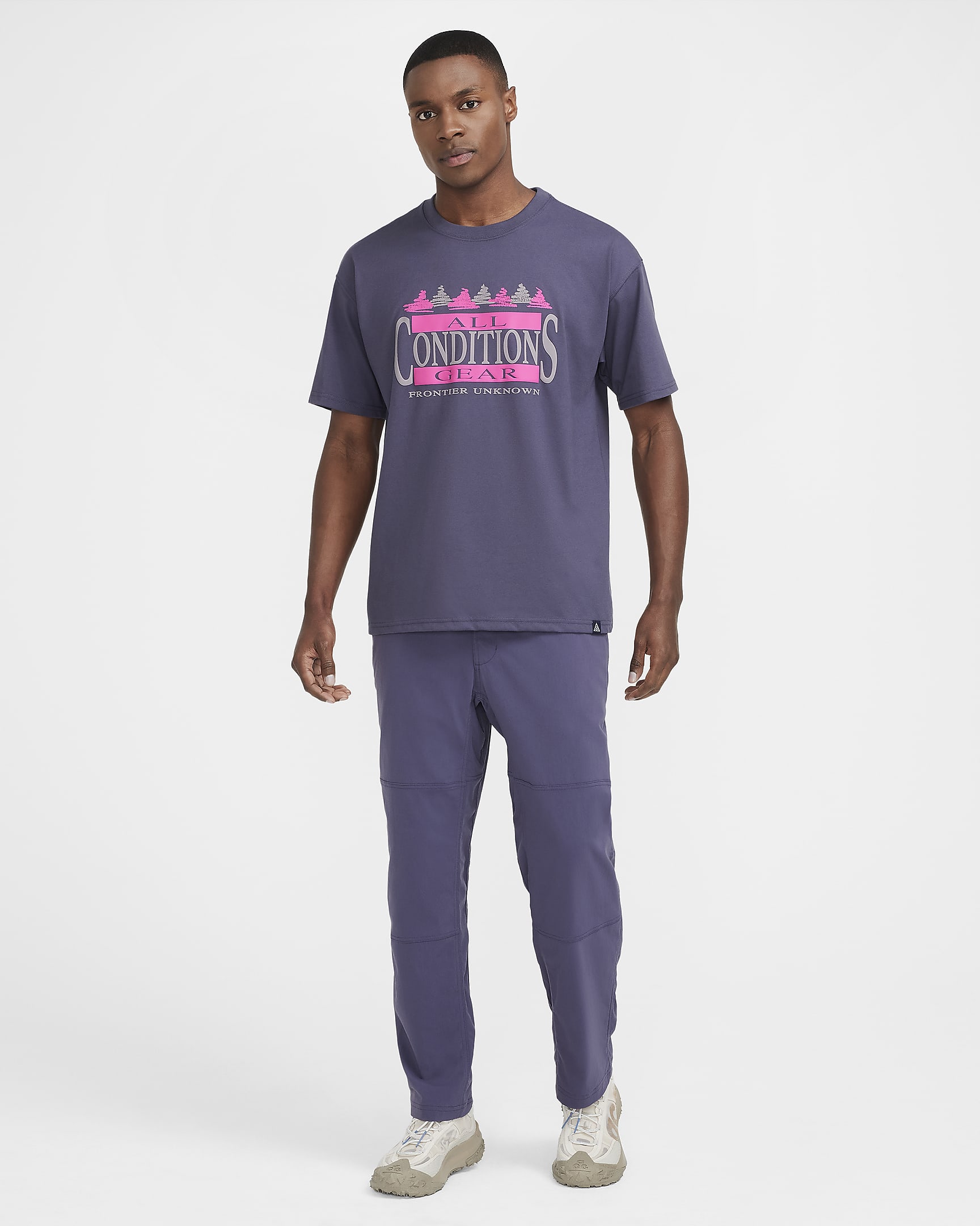 T-shirt Dri-FIT Nike ACG – Uomo - Dark Raisin