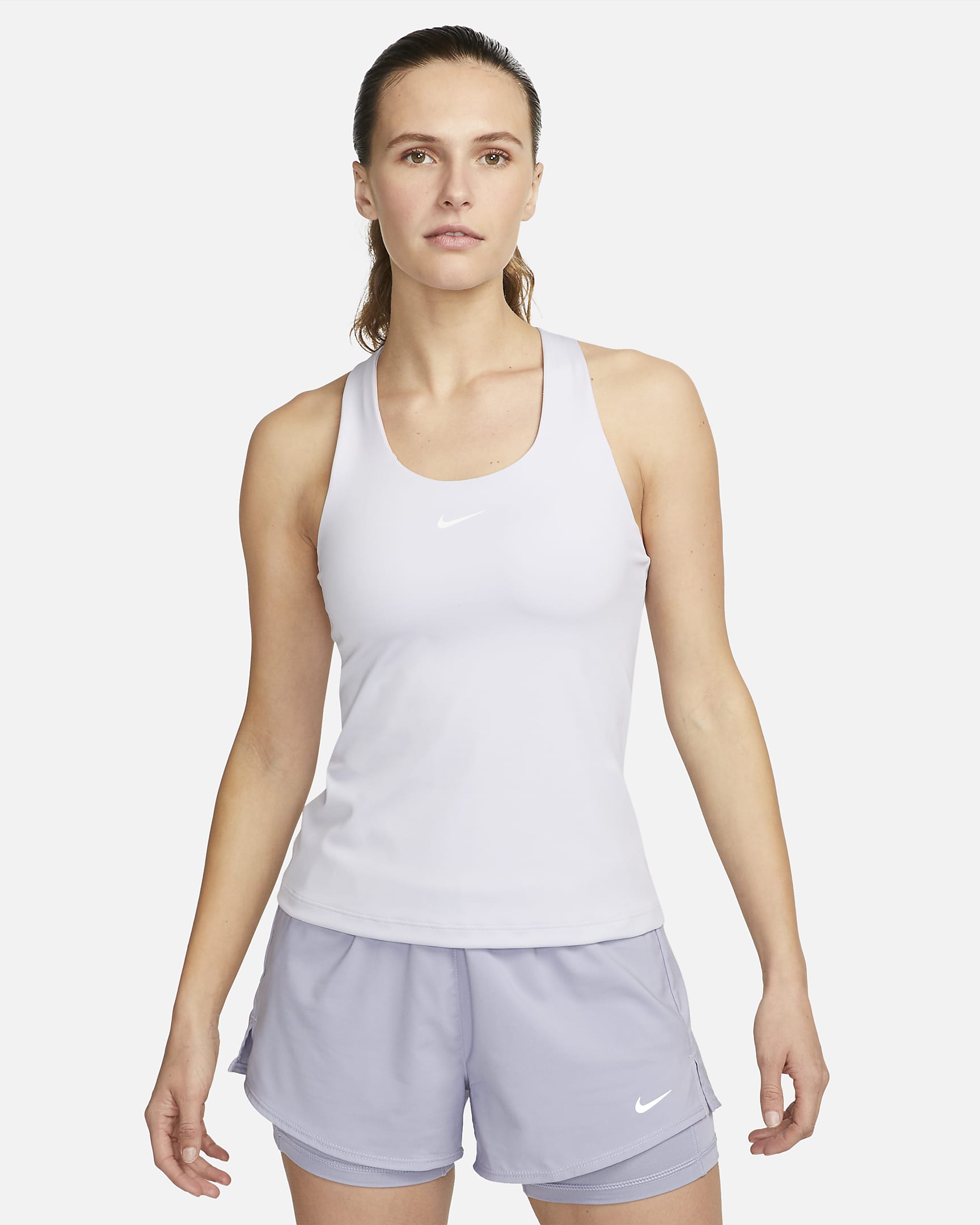 Nike Swoosh Women's Mediumsupport Padded Sports Bra Tank. Nike BG