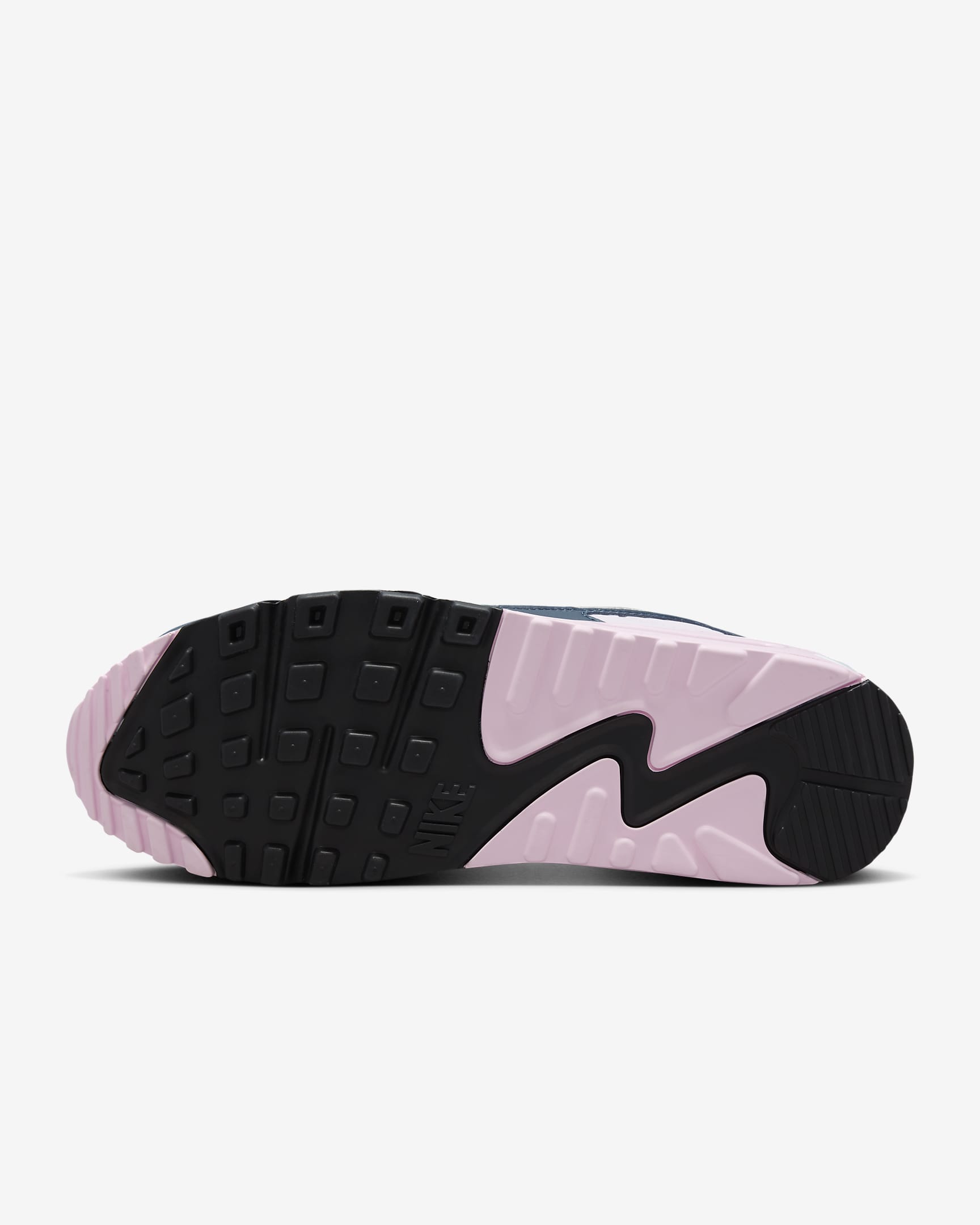 Nike Air Max 90 Herrenschuh - Weiß/Pink Foam/Armory Navy/Wolf Grey