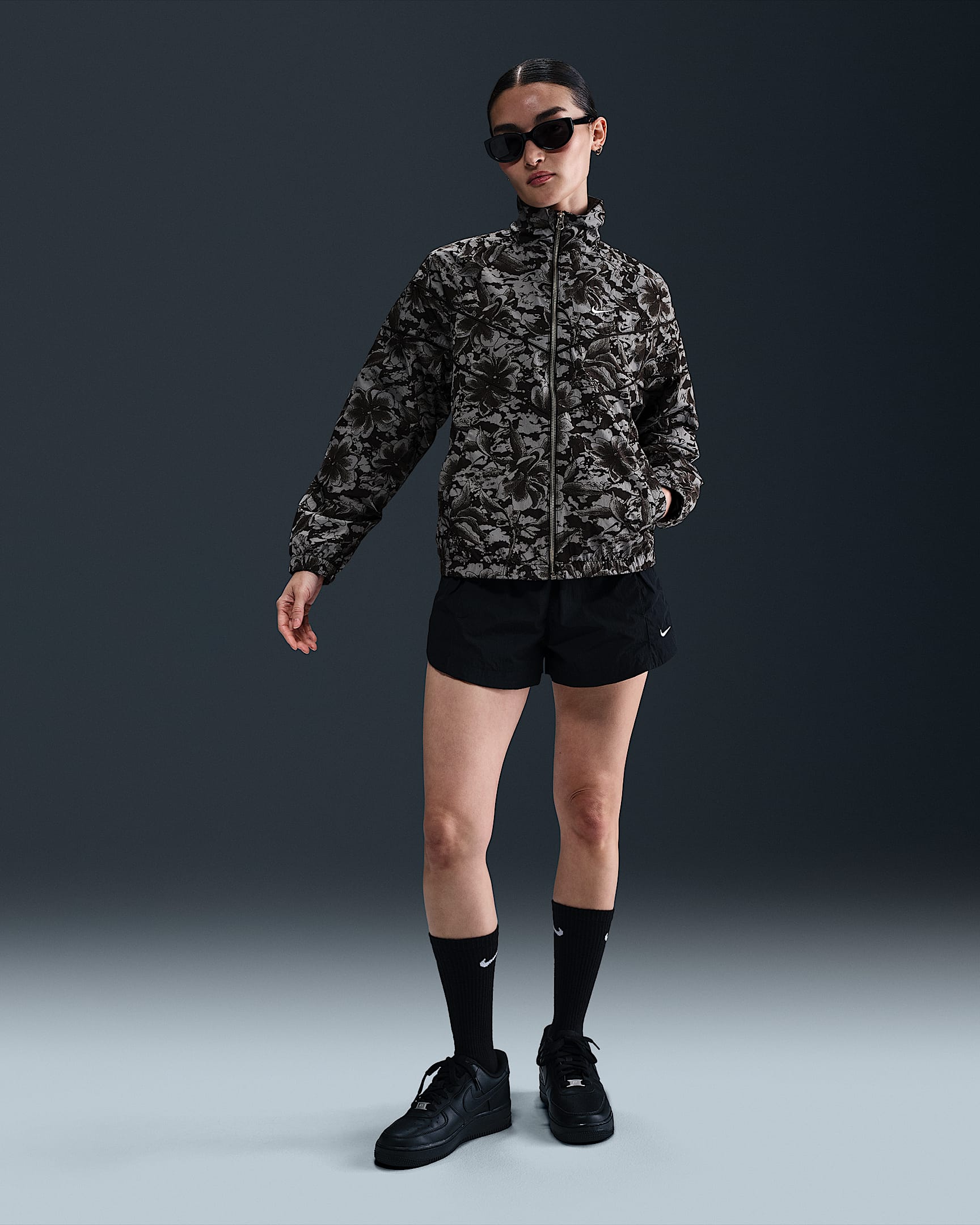 women's nike sportswear windrunner full zip jacket