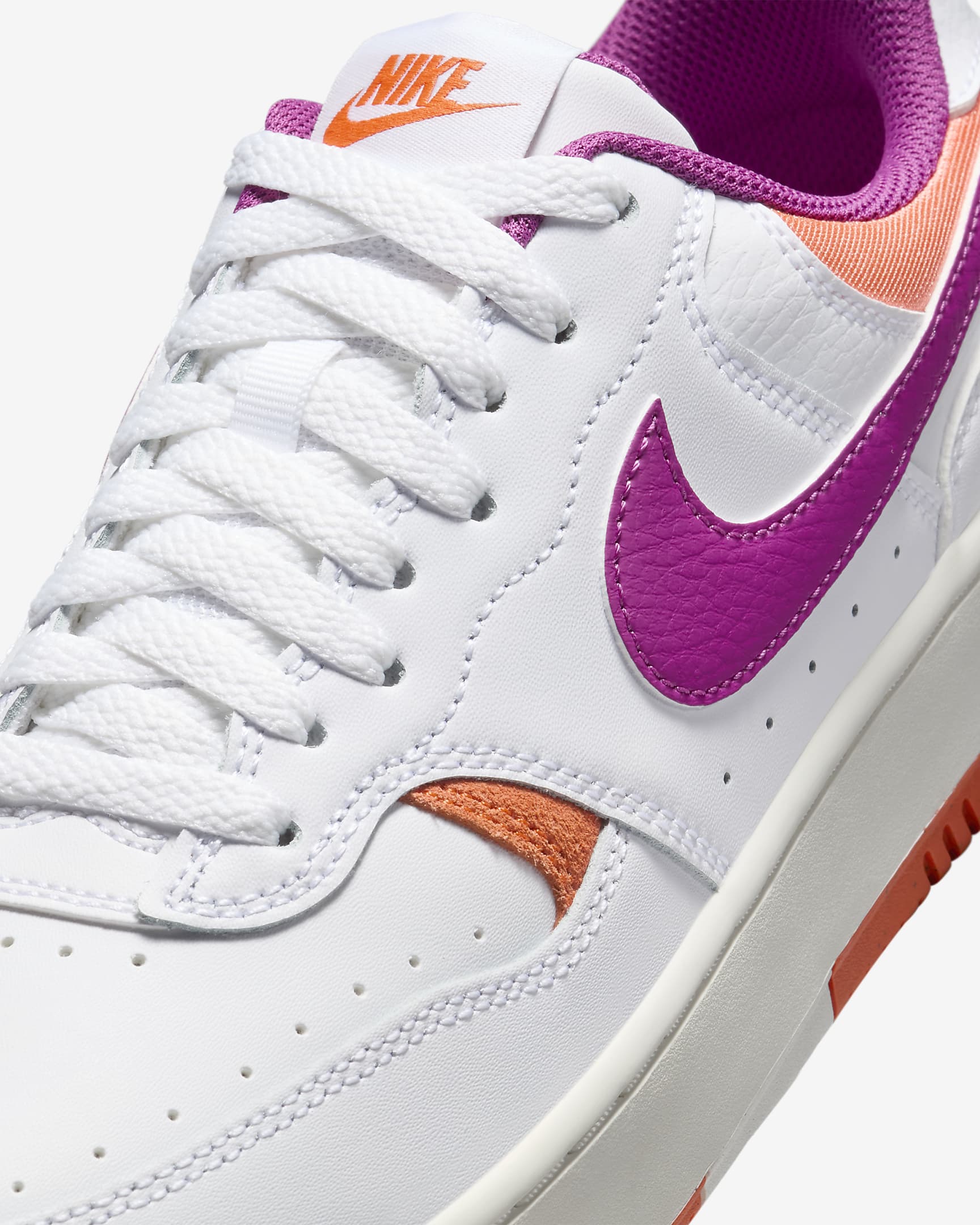 Nike Gamma Force Women's Shoes - White/Wild Mango/Sail/Hot Fuchsia