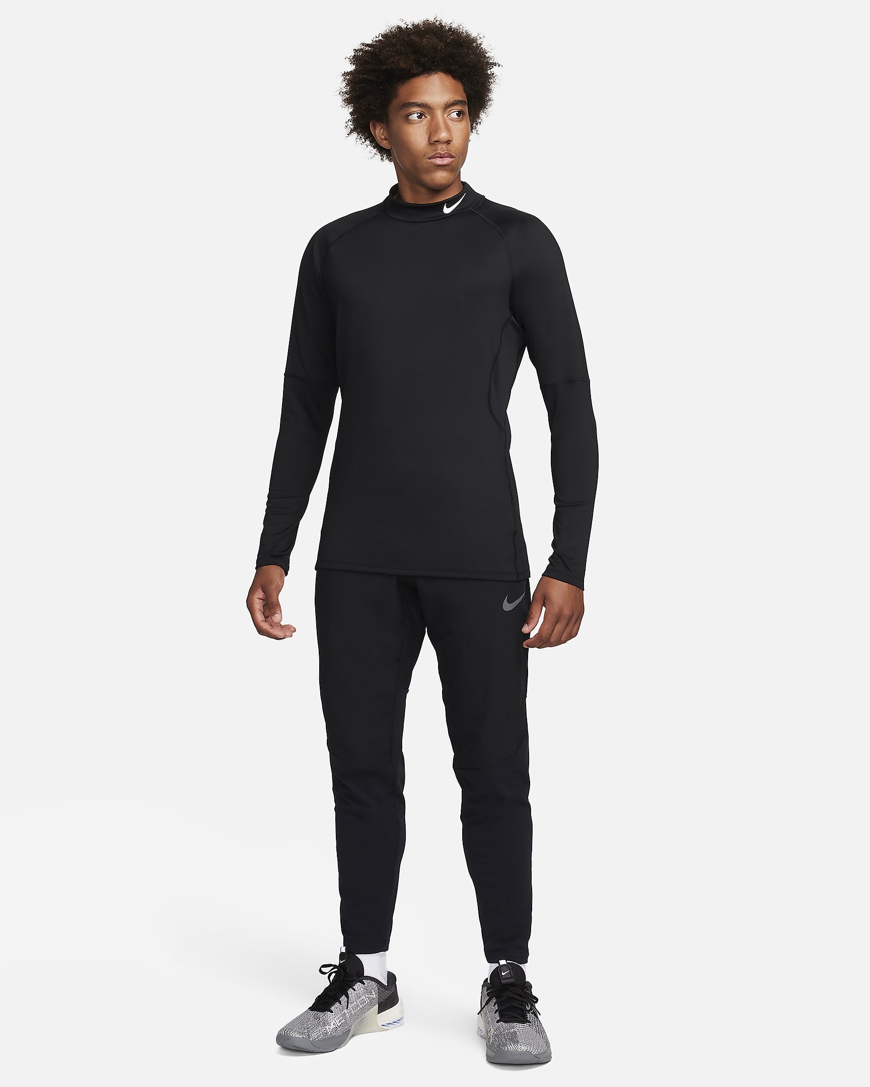 Nike Pro Men's Dri-FIT Warm Long-Sleeve Fitness Mock. Nike CA