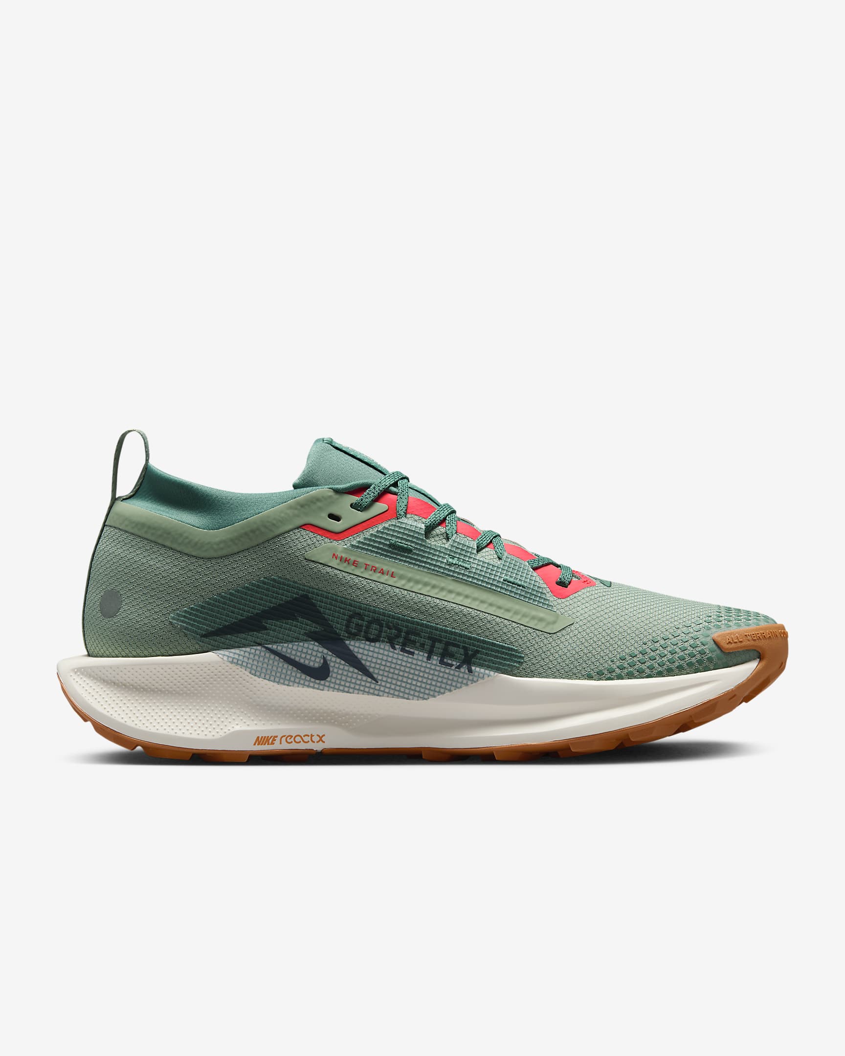 Nike Pegasus Trail 5 GORE-TEX Men's Waterproof Trail-Running Shoes - Jade Horizon/Bicoastal/Pale Ivory/Armoury Navy