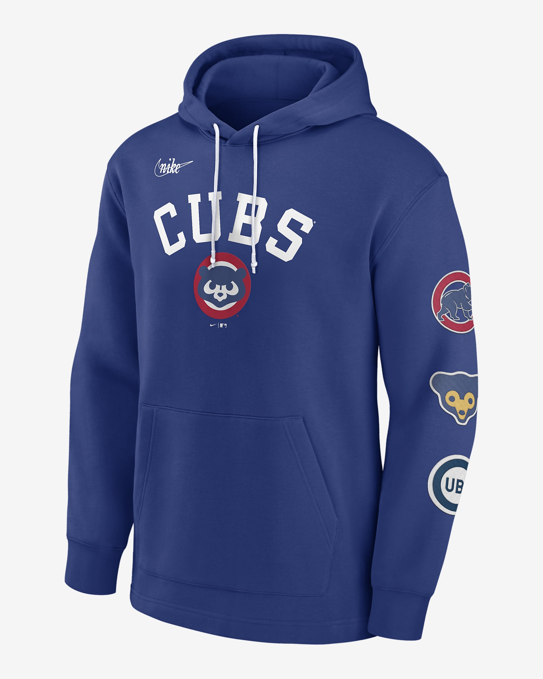 Nike Rewind Lefty (MLB Chicago Cubs) Men's Pullover Hoodie. Nike.com