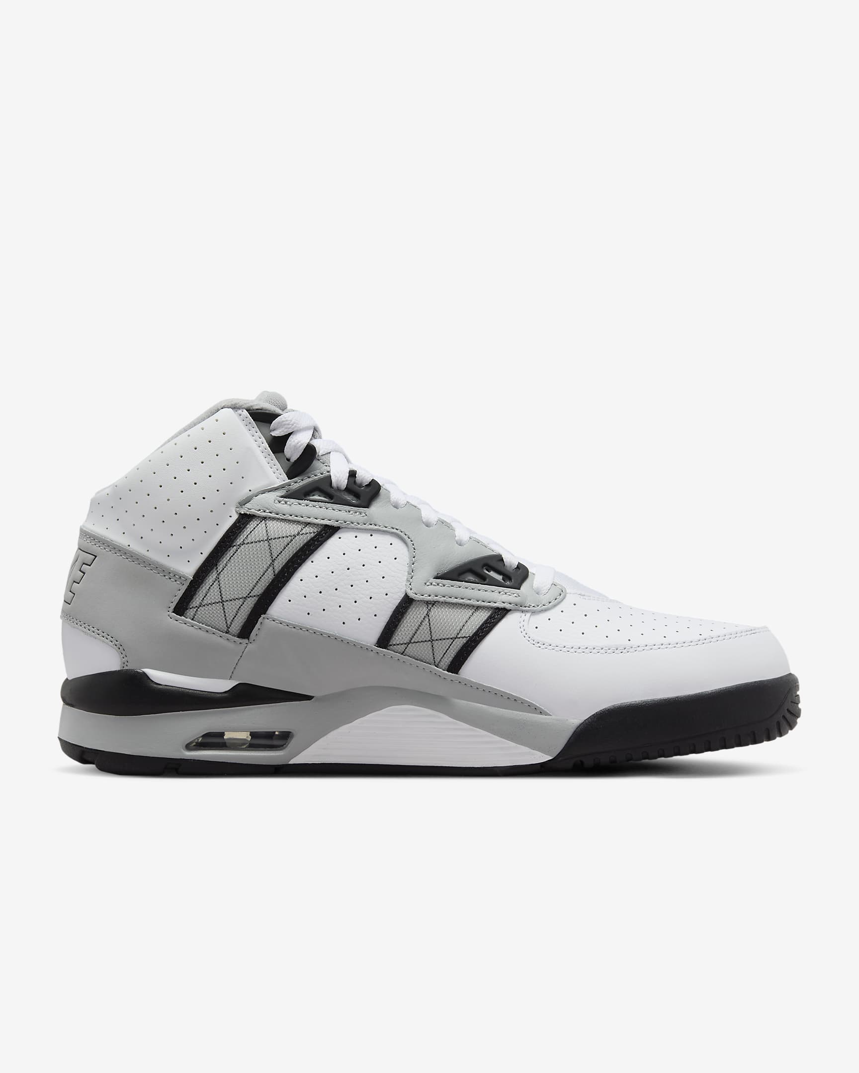 Nike Air Trainer SC High Men's Shoes - White/Light Smoke Grey/Black