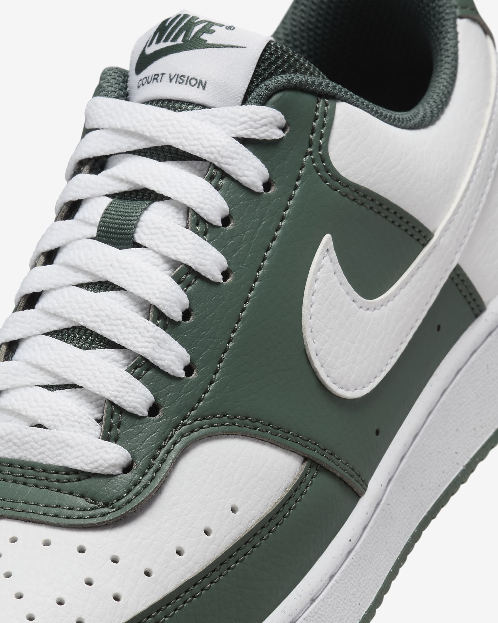 Nike Court Vision Low Next Nature Women's Shoes - Vintage Green/White