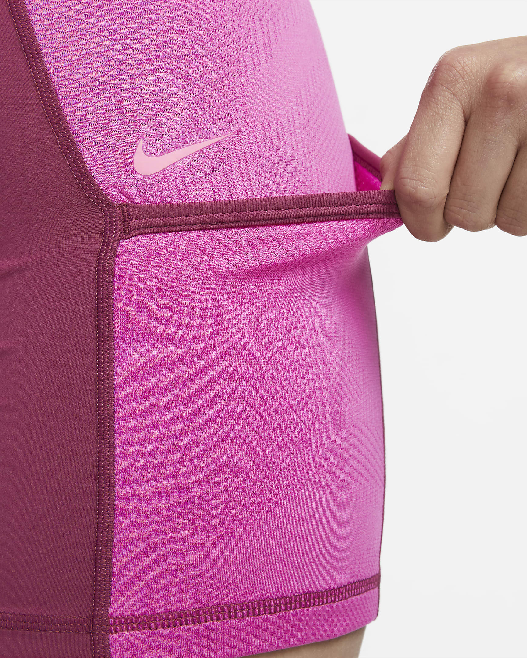 high waisted run shorts