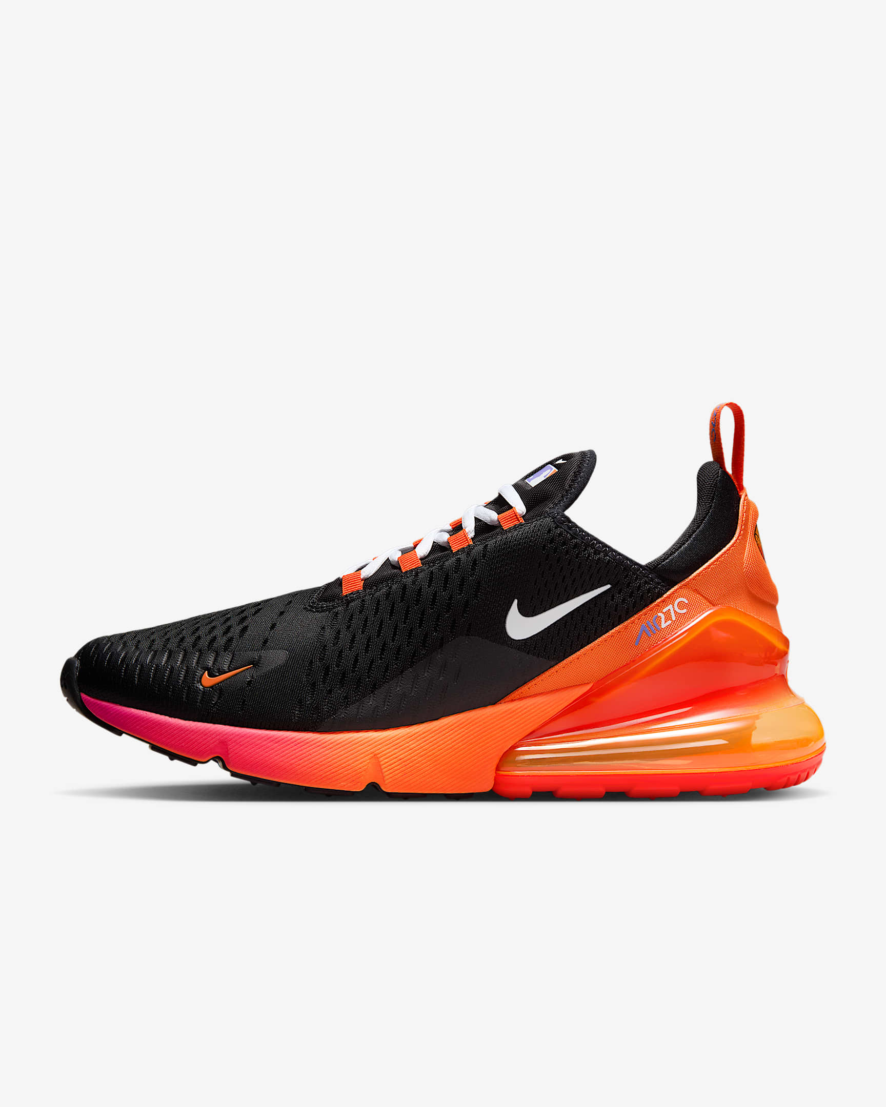 San Francisco Giants Nike Air Max 270 Men's Shoes - Black/Electro Orange/White