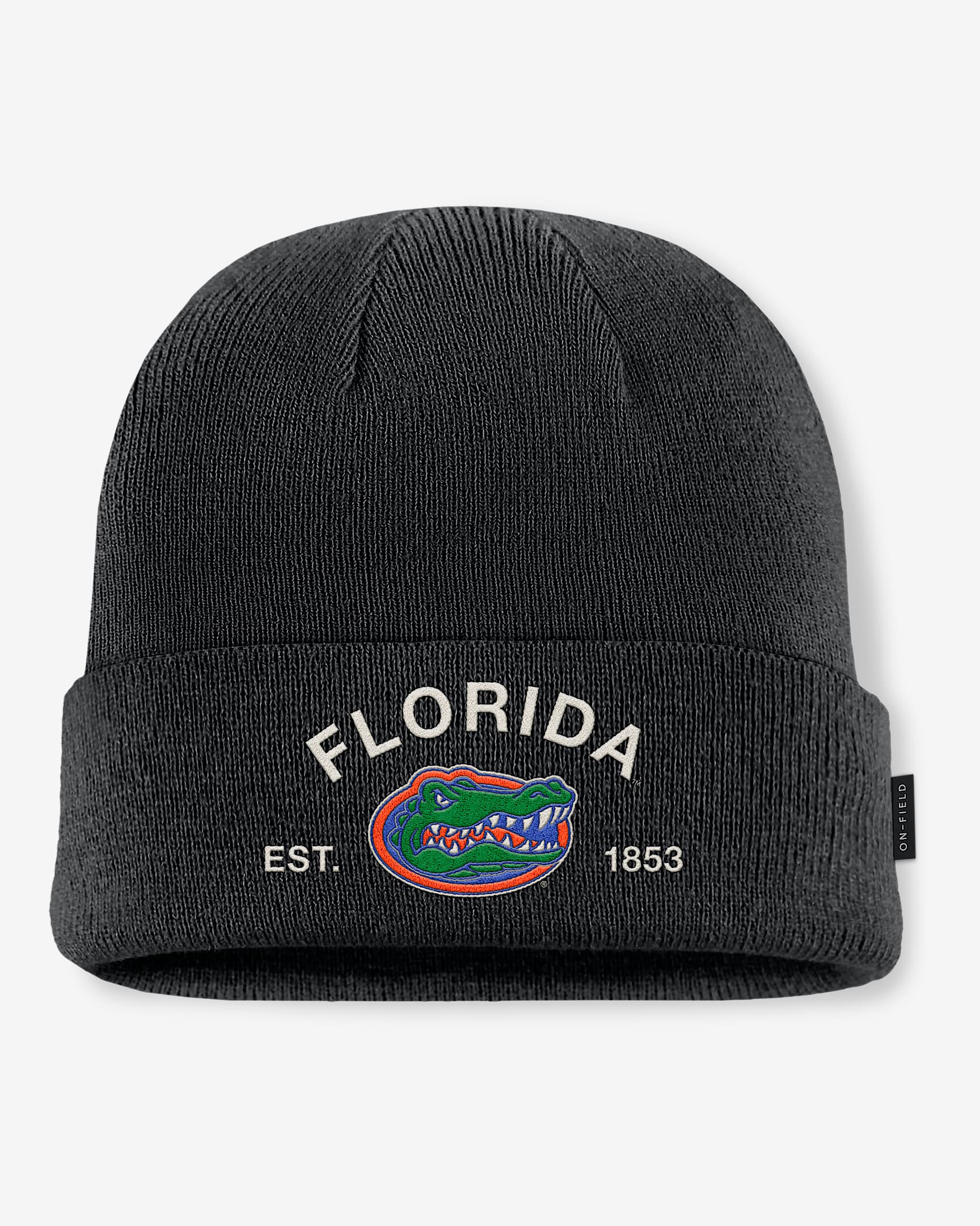 Florida 2025 Military Appreciation Men's Jordan Brand College Cuffed Beanie - Black