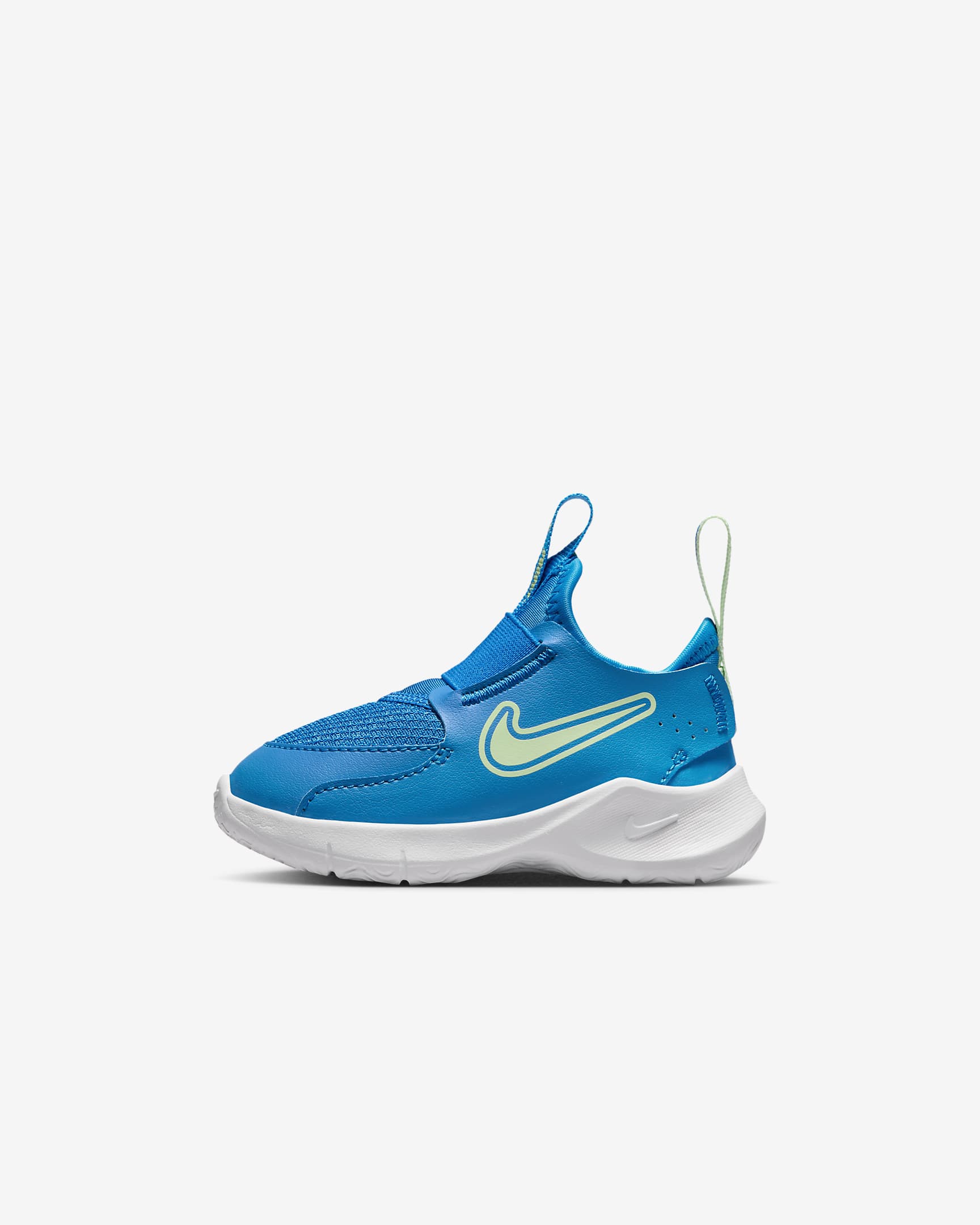 Nike Flex Runner 3 sko til sped-/småbarn - Photo Blue/Vapor Green