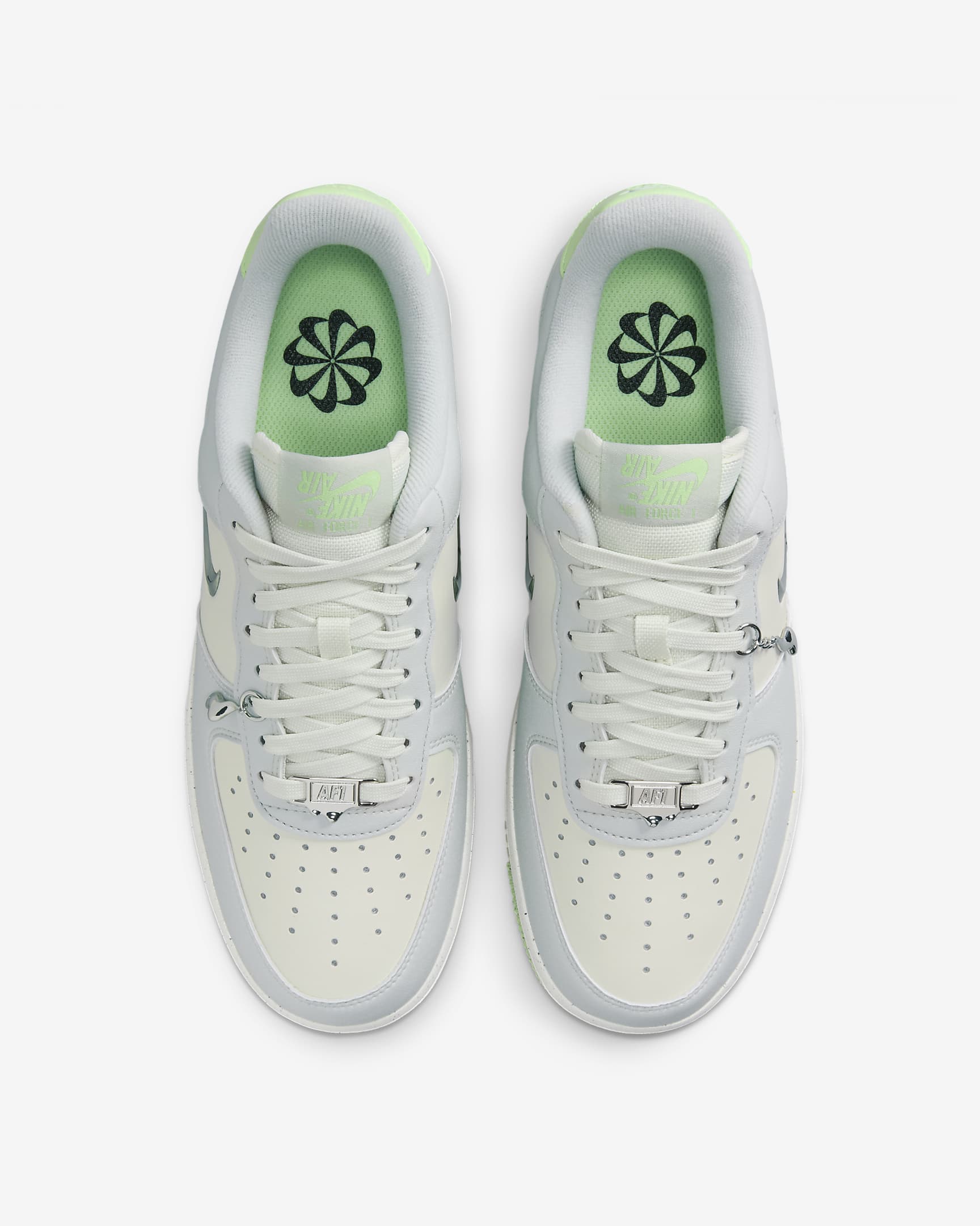 Buty damskie Nike Air Force 1 '07 Next Nature SE - Sea Glass/Light Silver/Sail/Vapor Green