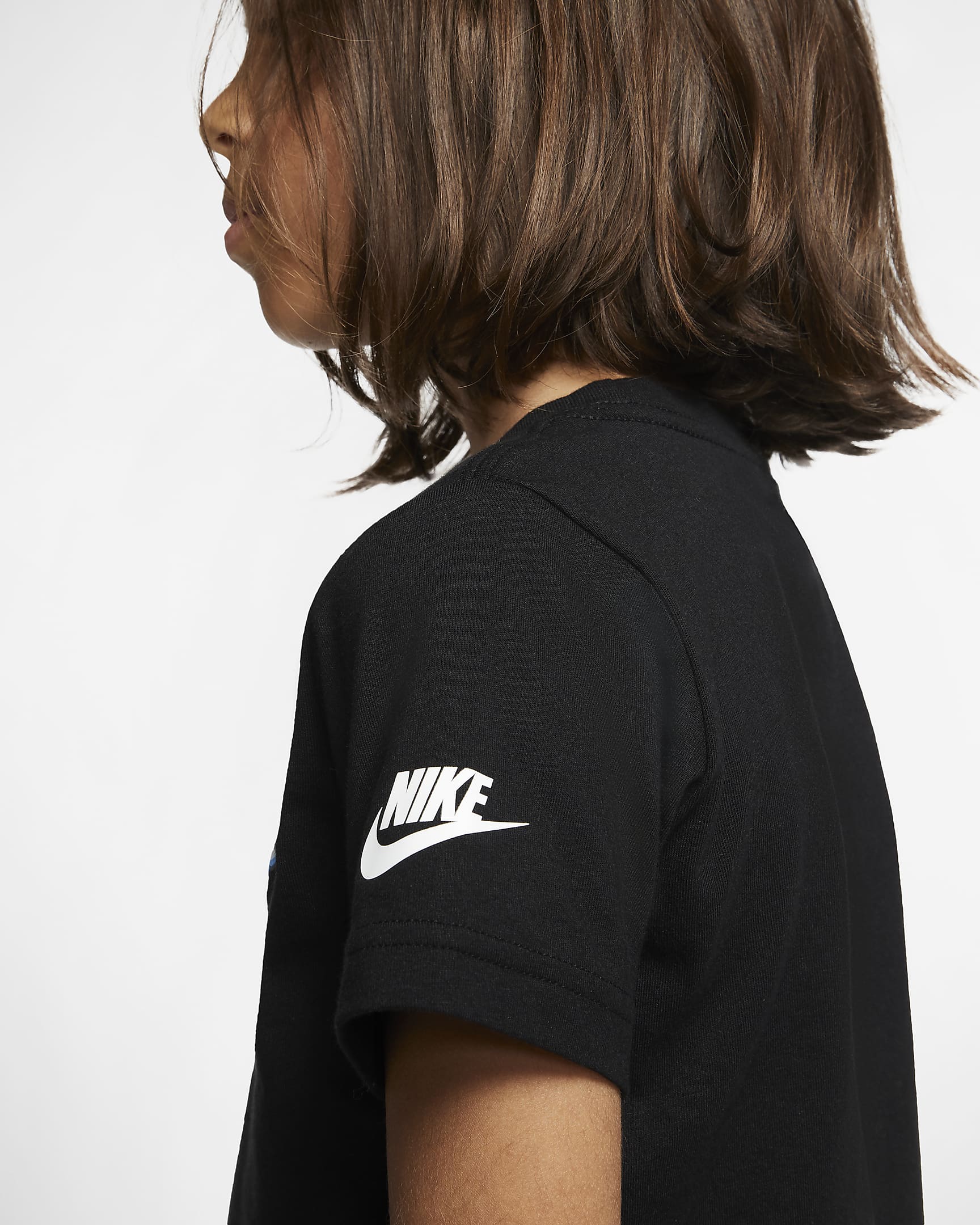 Playera de manga corta para niños talla pequeña Nike. Nike.com