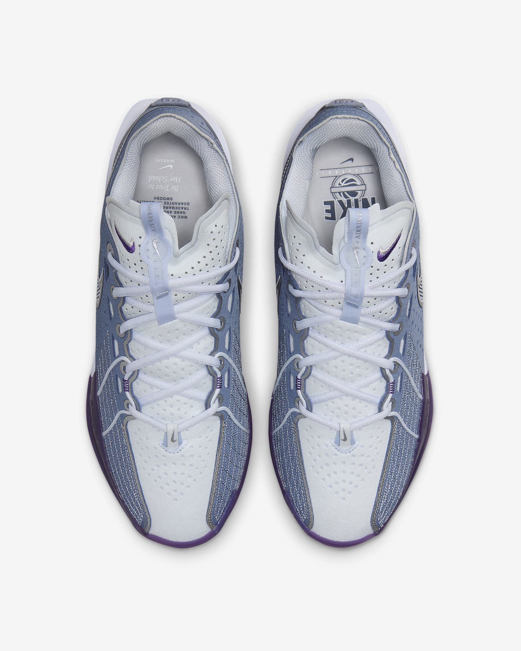 Nike G.T. Cut 3 EP 籃球鞋 - Ashen Slate/Football Grey/Barely Grape/Metallic Silver