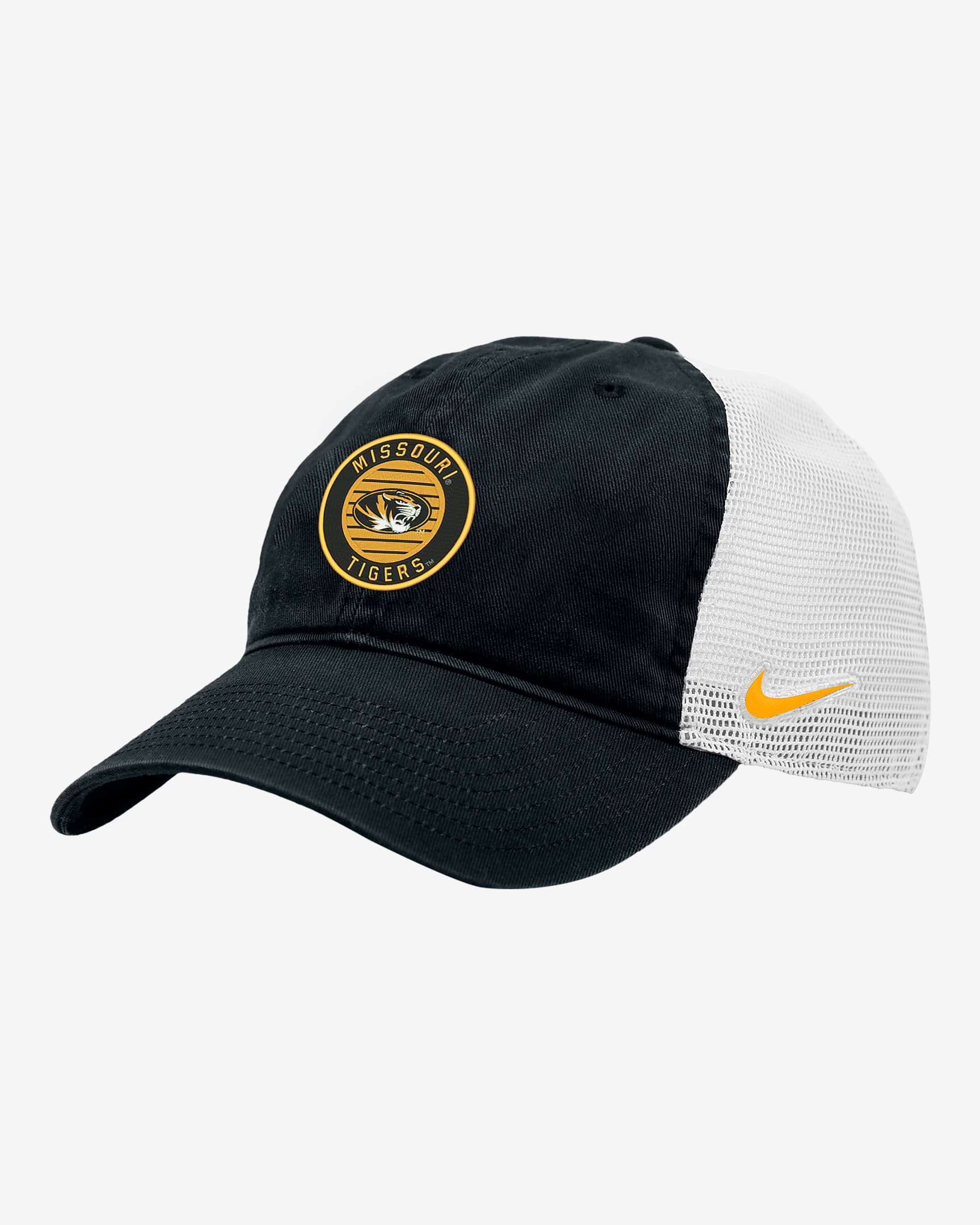 Missouri Heritage86 Nike College Trucker Hat - Black